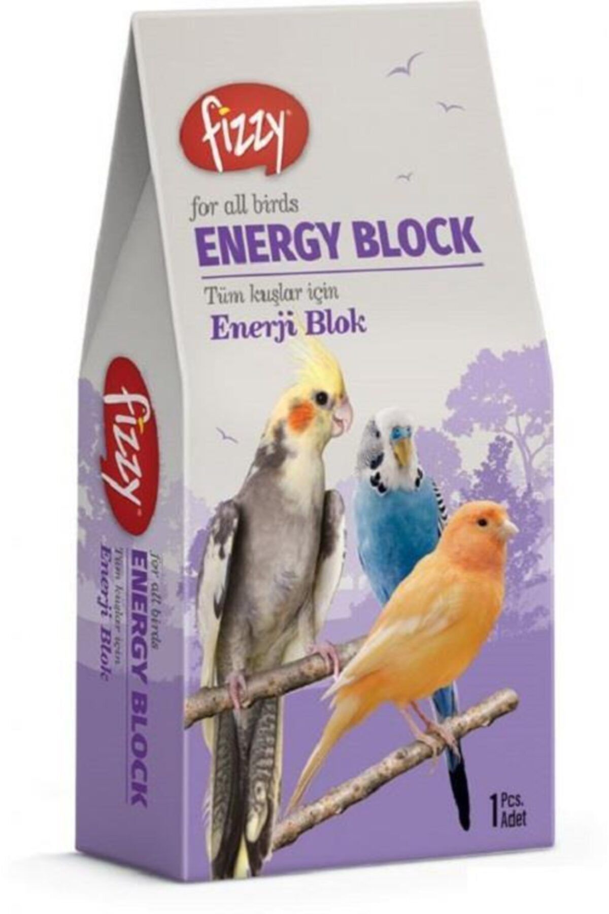 Fizzy Kuşlar Için Enerji Blok 1 Adet