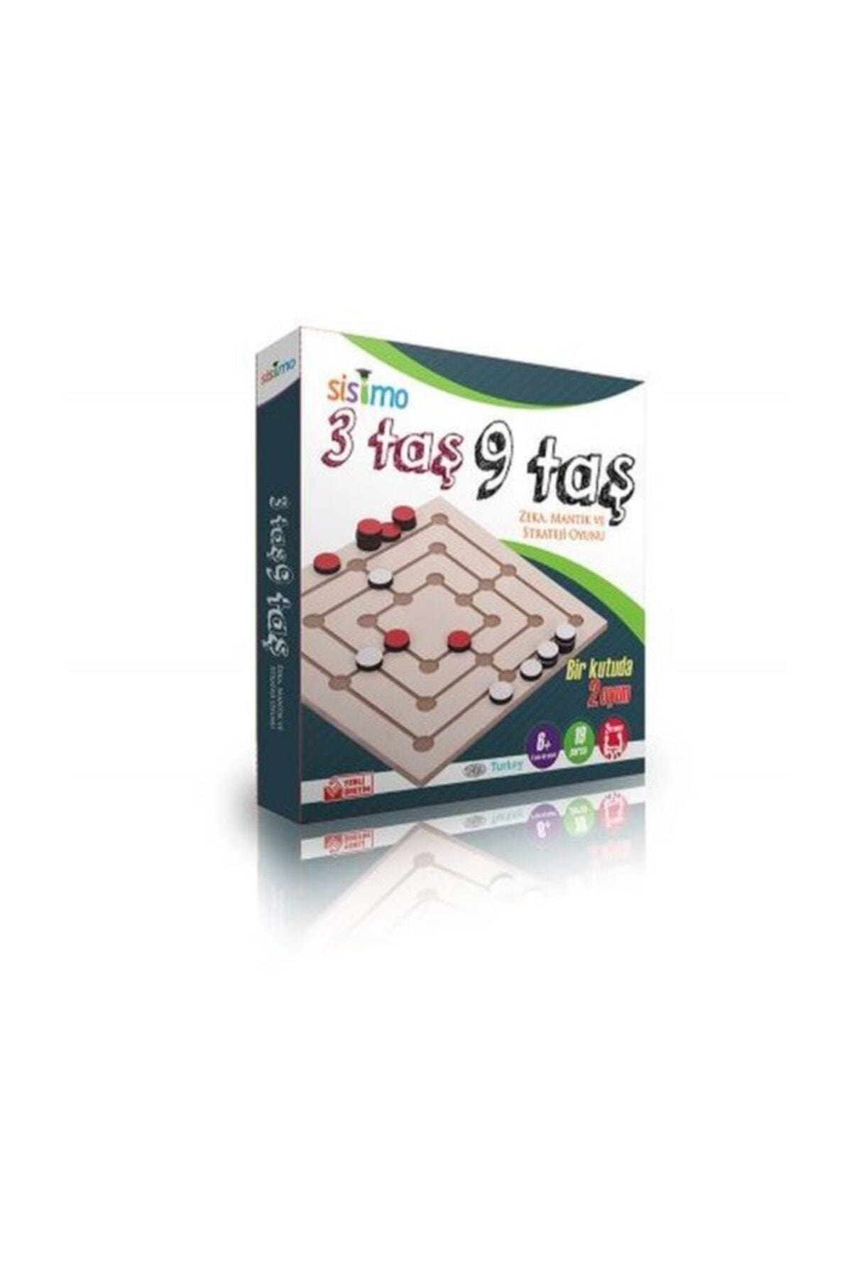 Sisimo Akıl ve Zeka Oyunları 3 Taş 9 Taş