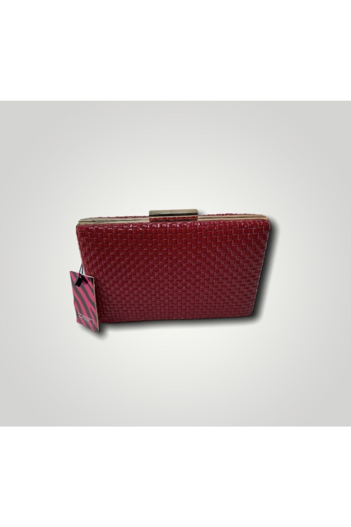 DSN SHOES & BAGS Kadın Kırmızı Gece Çantası
