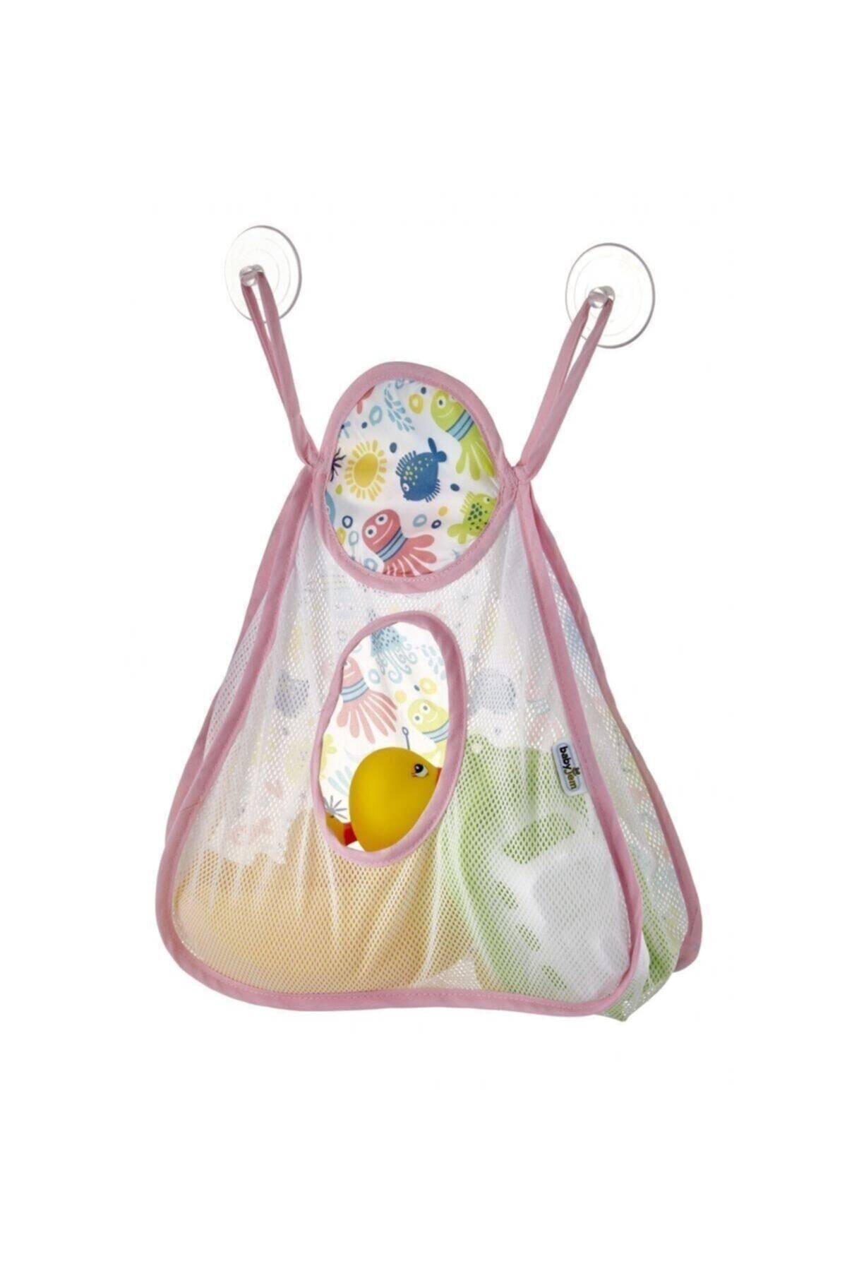 Babyjem Yeni Banyo Oyuncak Filesi Pembe Biye