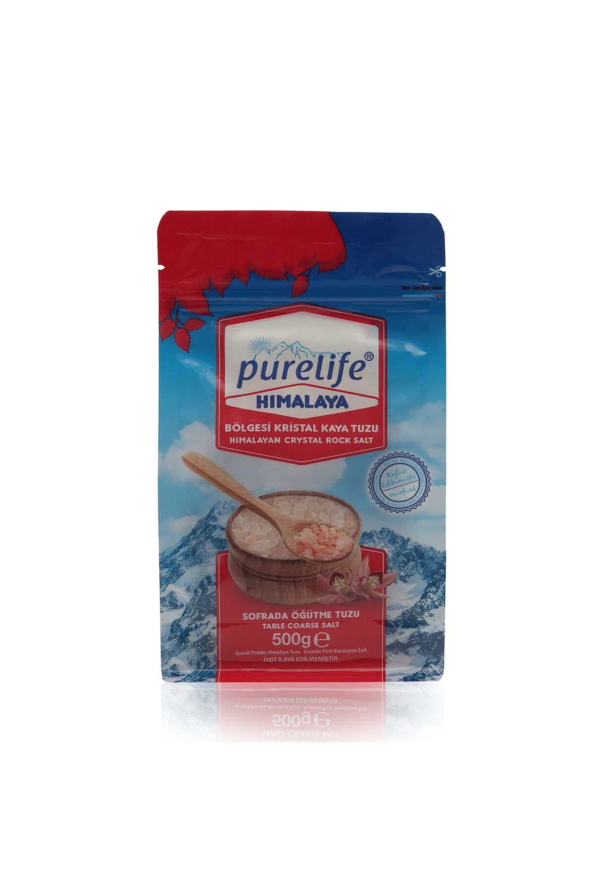 PureLife Himalaya Sofrada Öğütme Tuzu 500gr Pembe