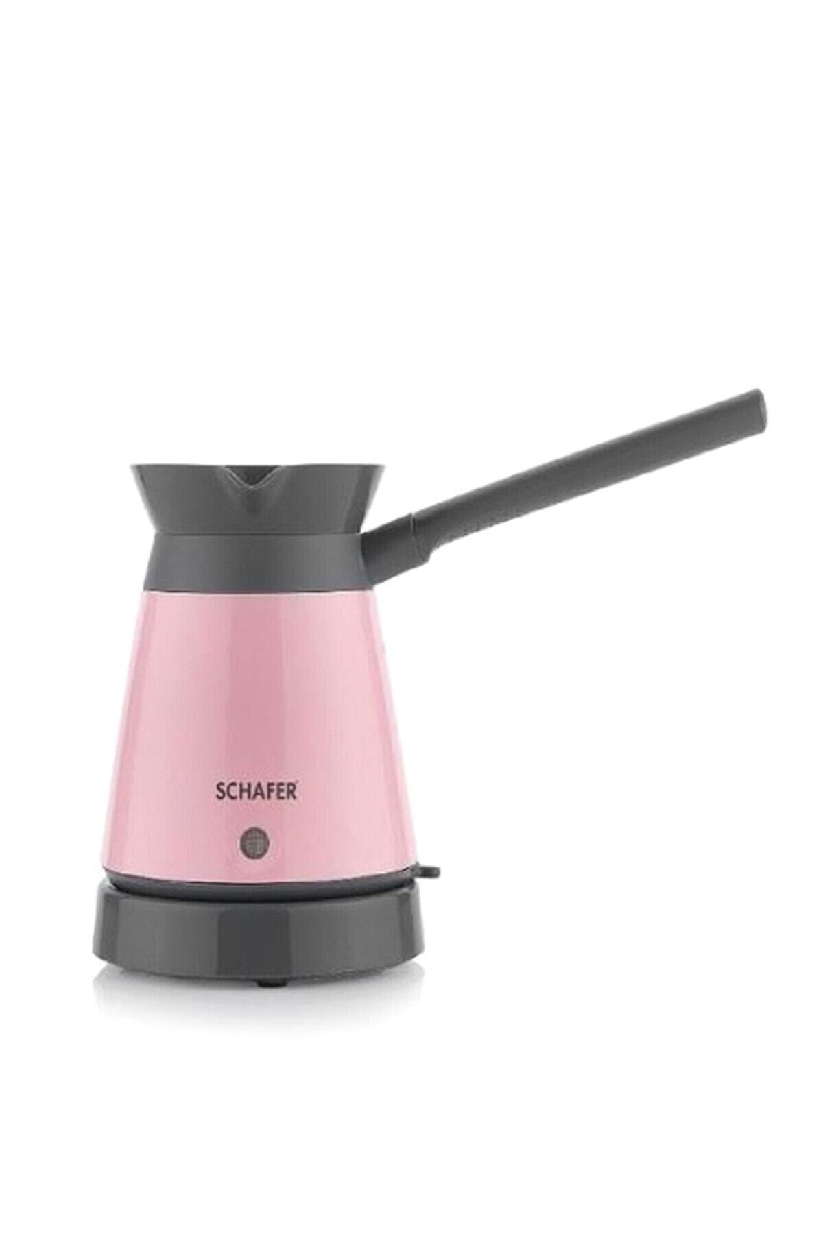 Schafer Kaffeefan Elektrikli Cezve -3parça -pembe