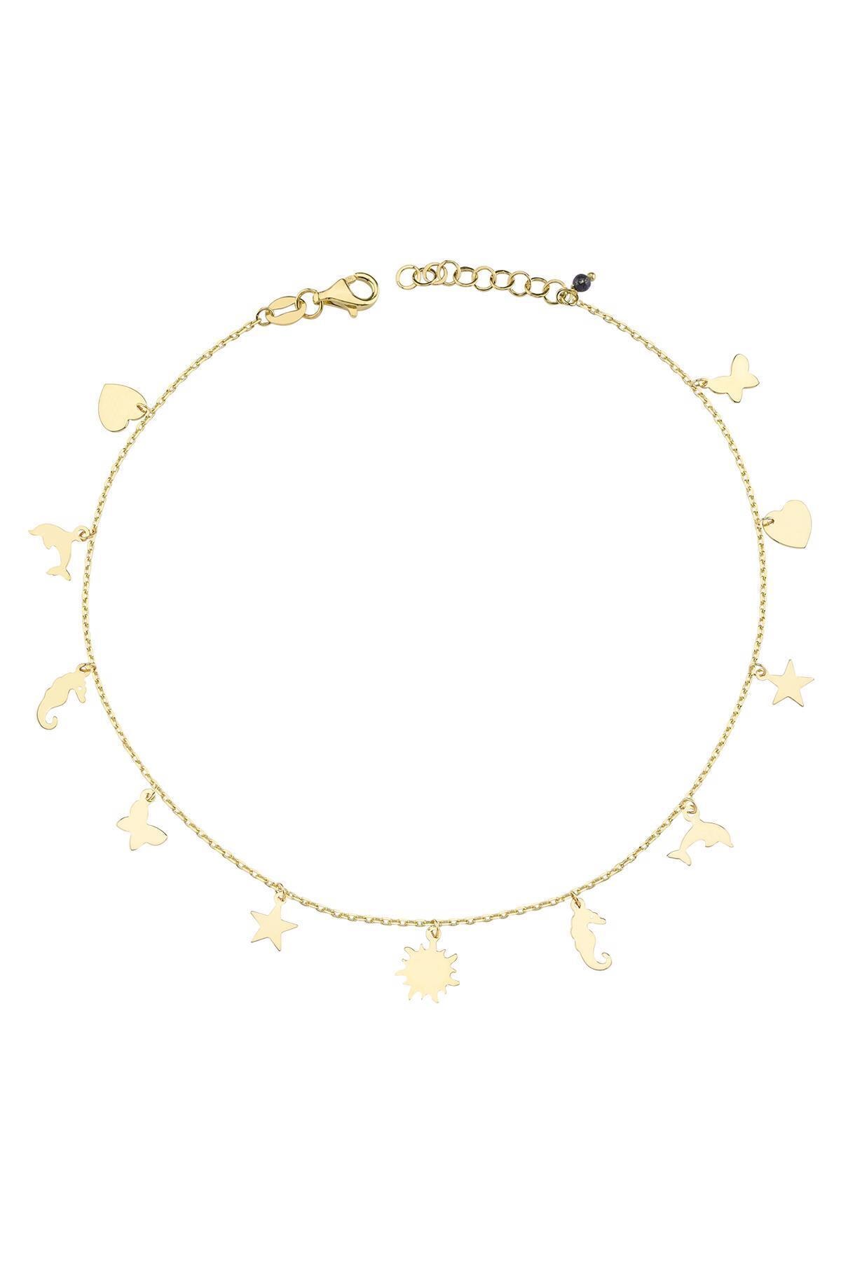 Favori Sevgi Çemberi 14 Ayar Altın Halhal