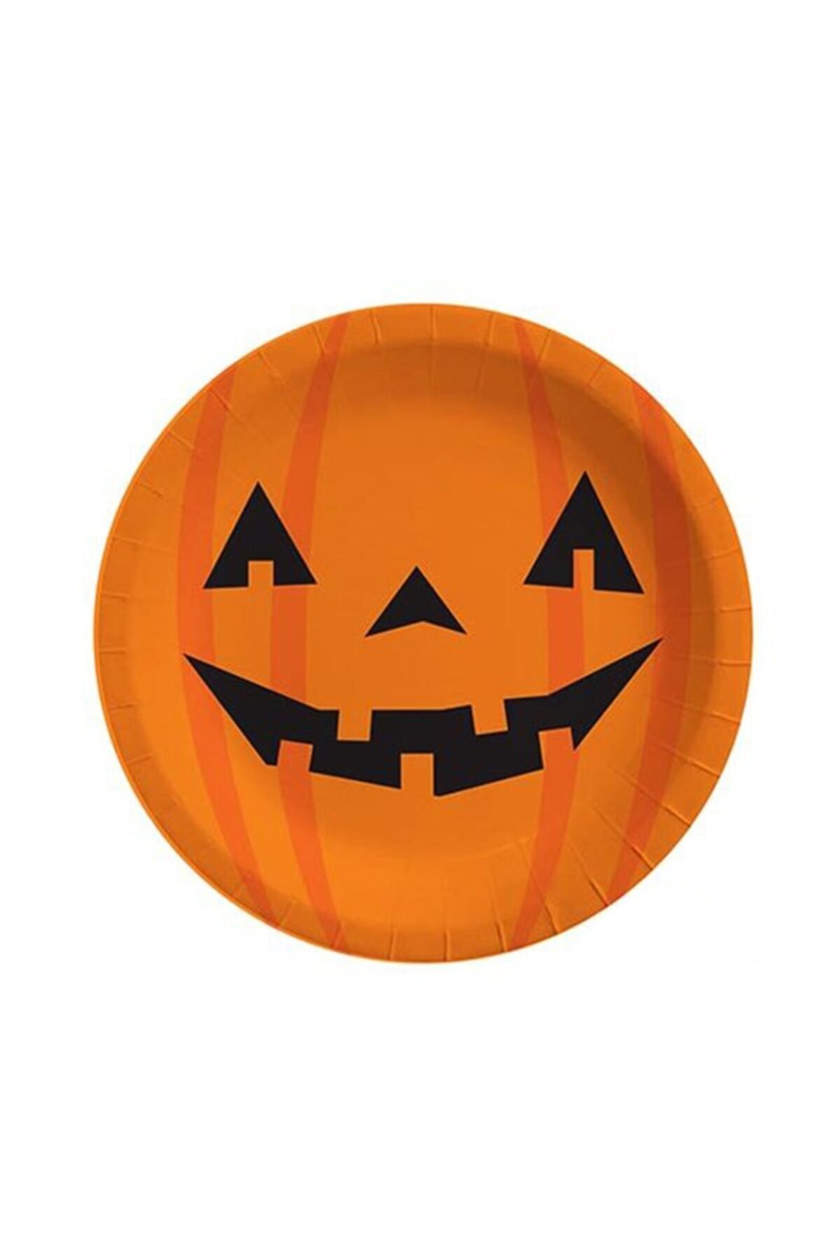 Partioutlet Halloween Balkabağı Turuncu Tabak