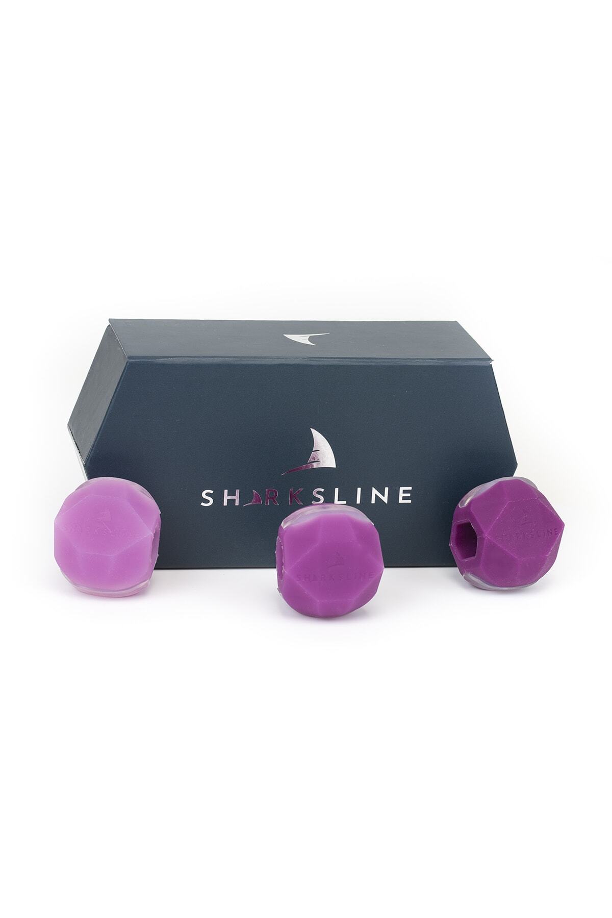 Sharksline = Jawline, Tam Gelişim Seti, Seviye 1,2,3, (pembe, Mor, Koyu Mor)