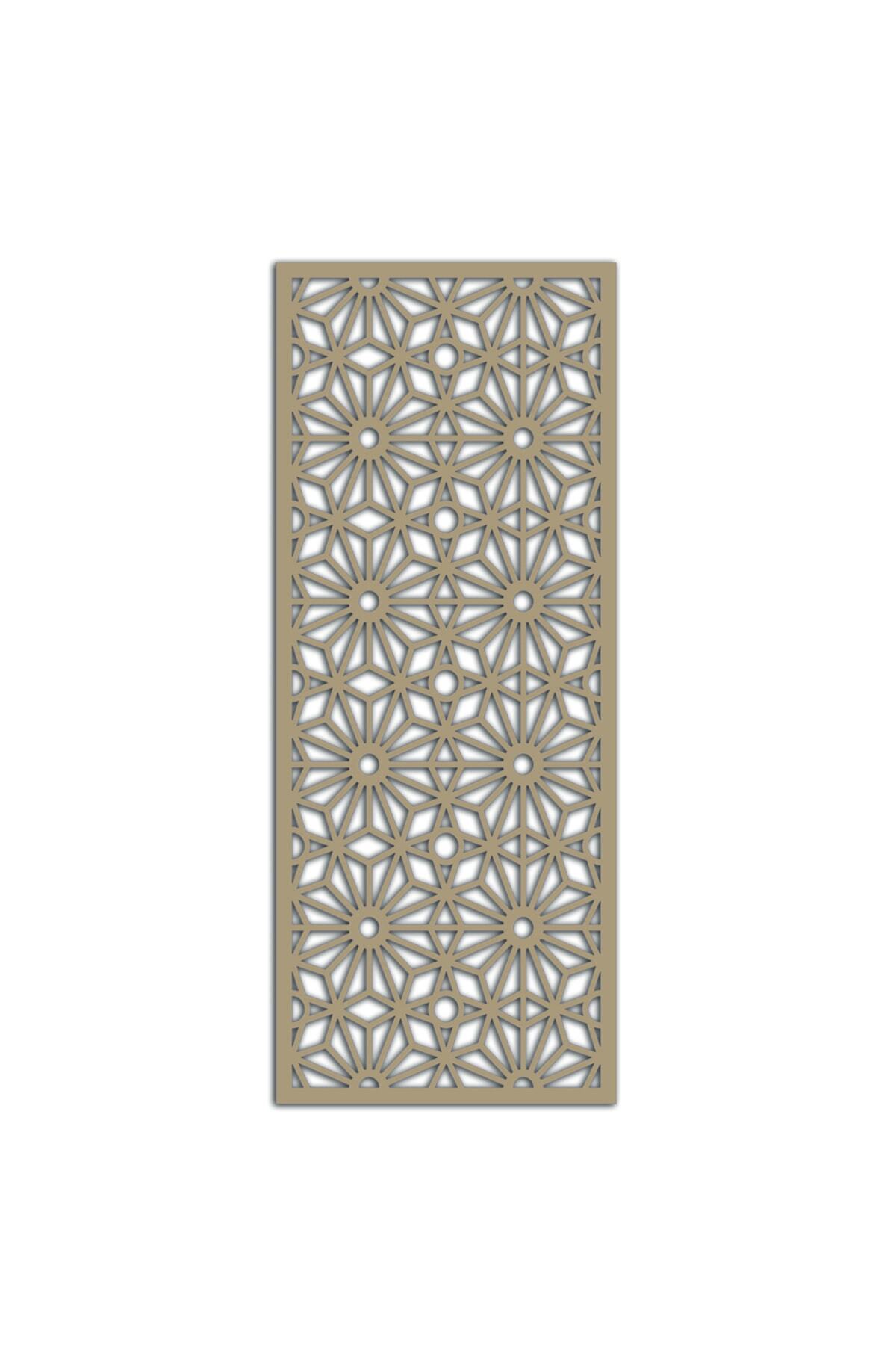 Liar Dekor Liar Ahşap Seperatör (Paravan) - KSP-202 - (10 mm) - (100 cm x 210 cm) - (Ham)