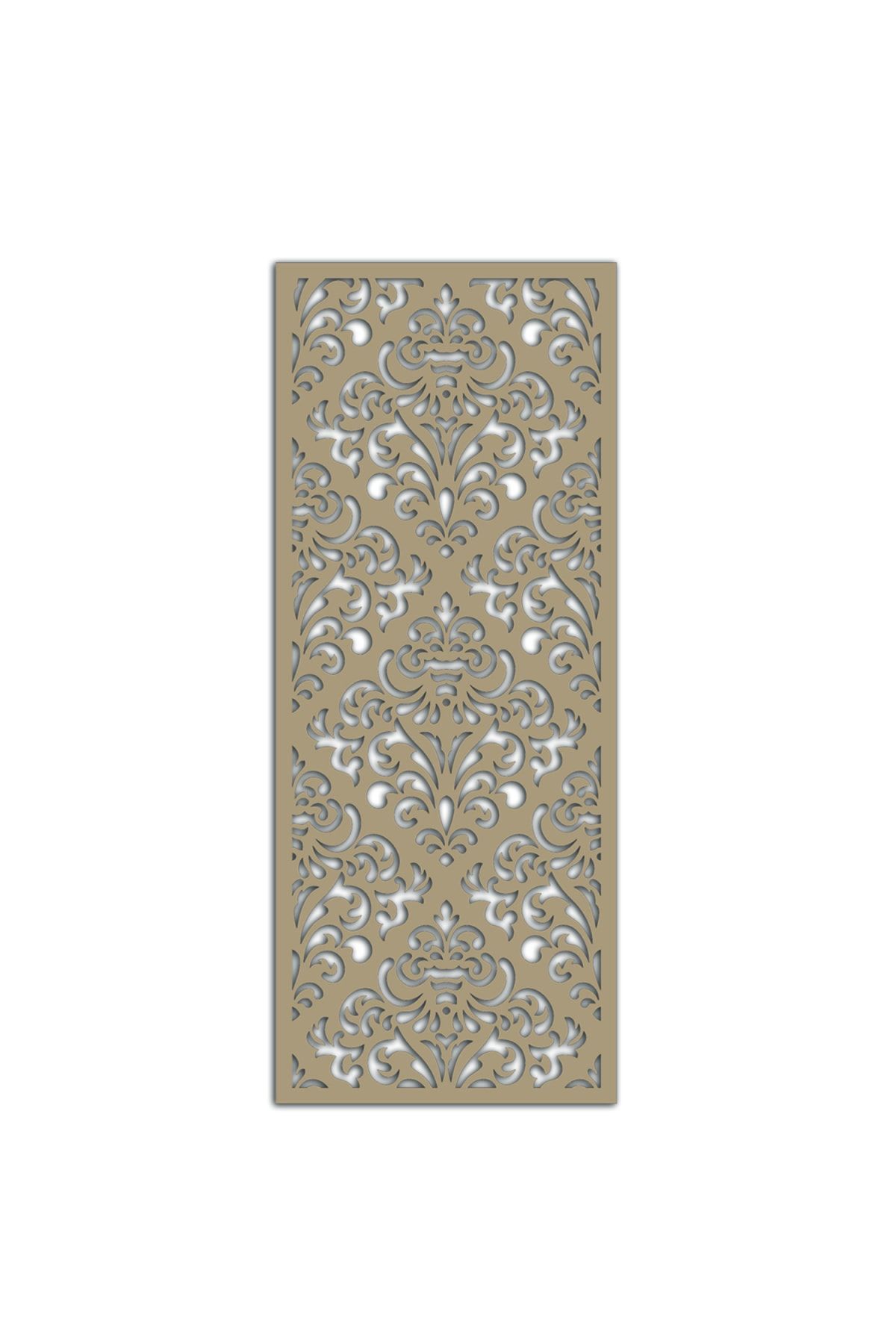 Liar Dekor Liar Ahşap Seperatör (Paravan) - KSP-102 - (10 mm) - (85 cm x 210 cm) - (Ham)
