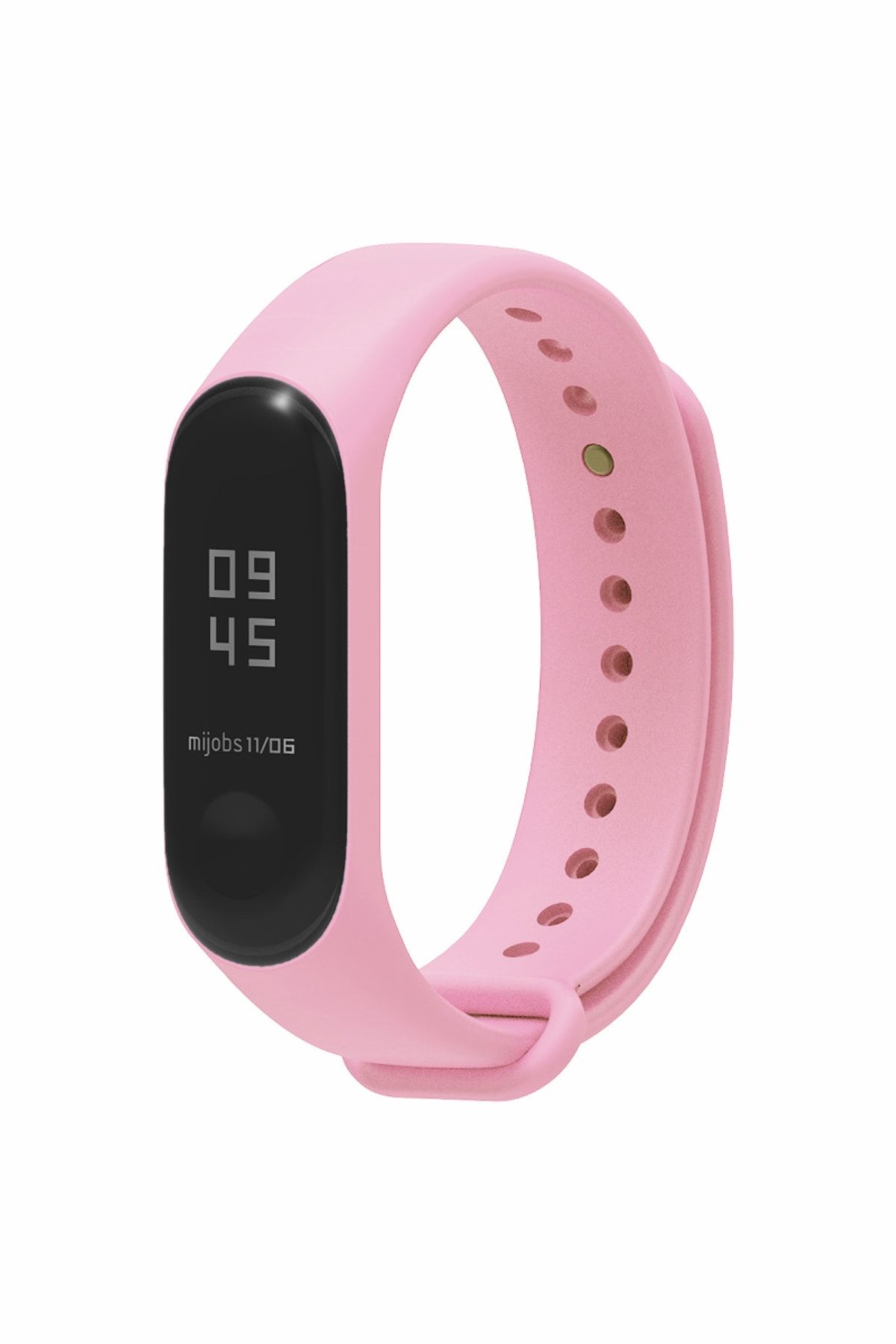 YONAGA Xiaomi Mi Band 4/3 Uyumlu  Akıllı Bileklik Kordon Antialerjik Silikon Pembe