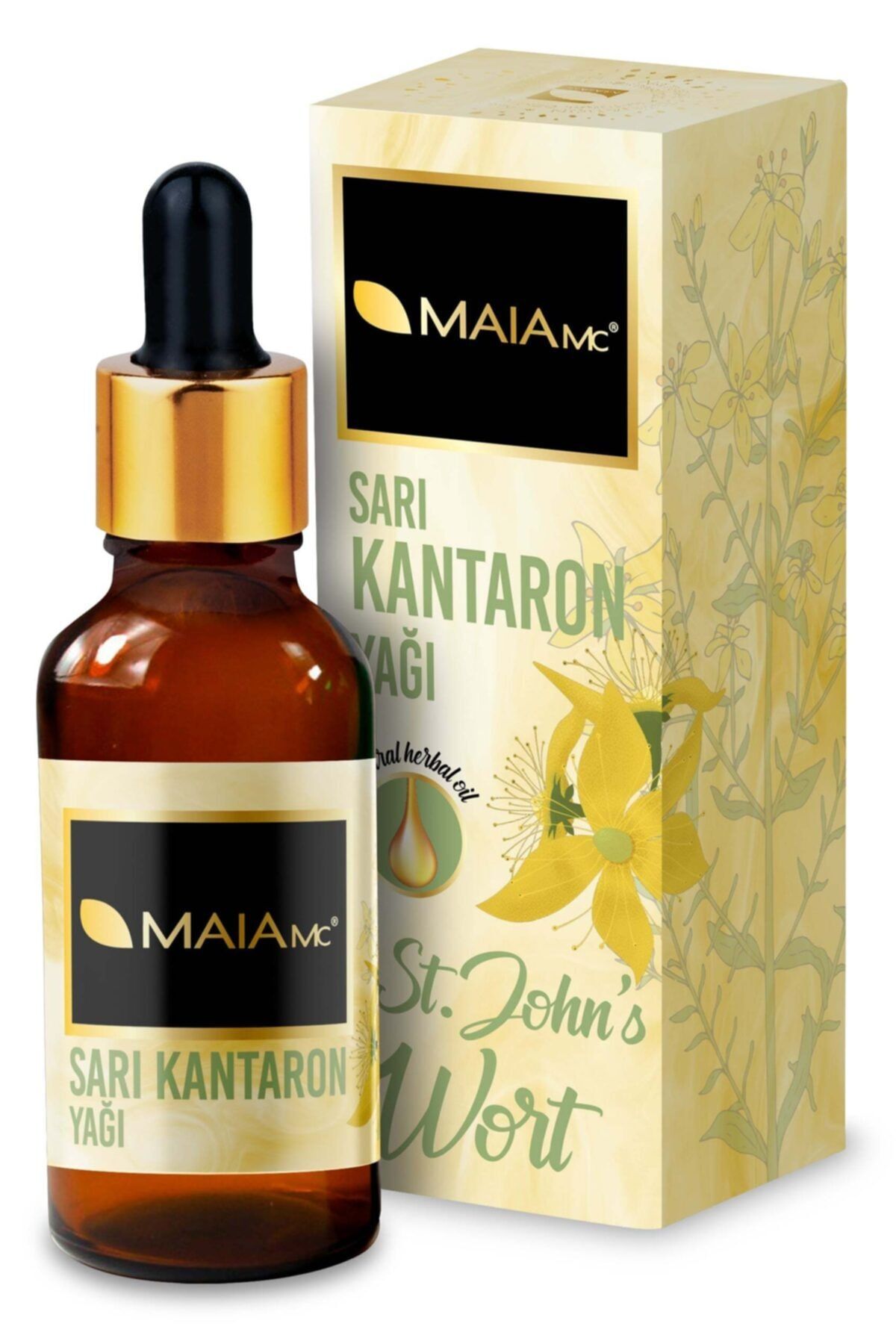 Maia mc Saf Sarı Kantaron Yağı 50 ml