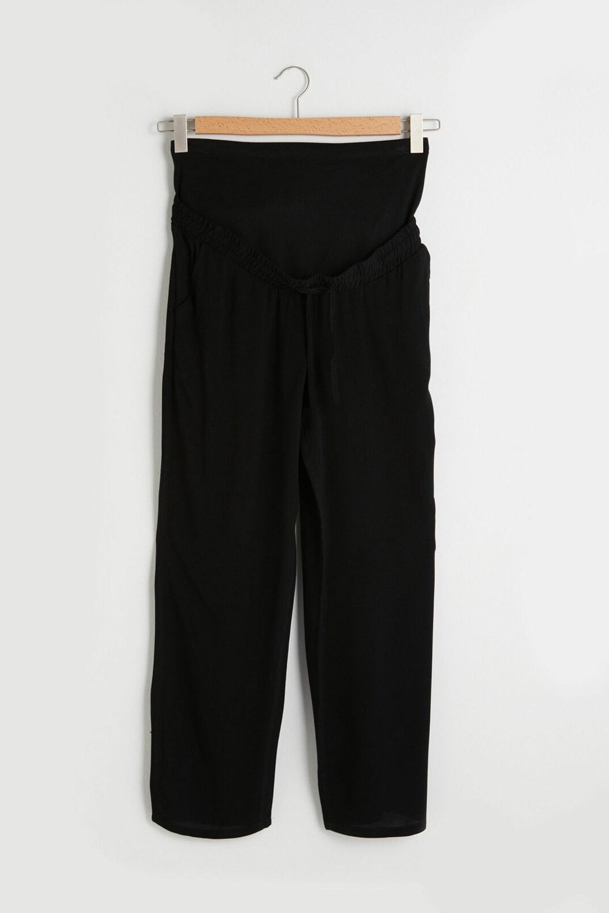 LC Waikiki Kadın Yeni Siyah Hamile Maternity Pantolon