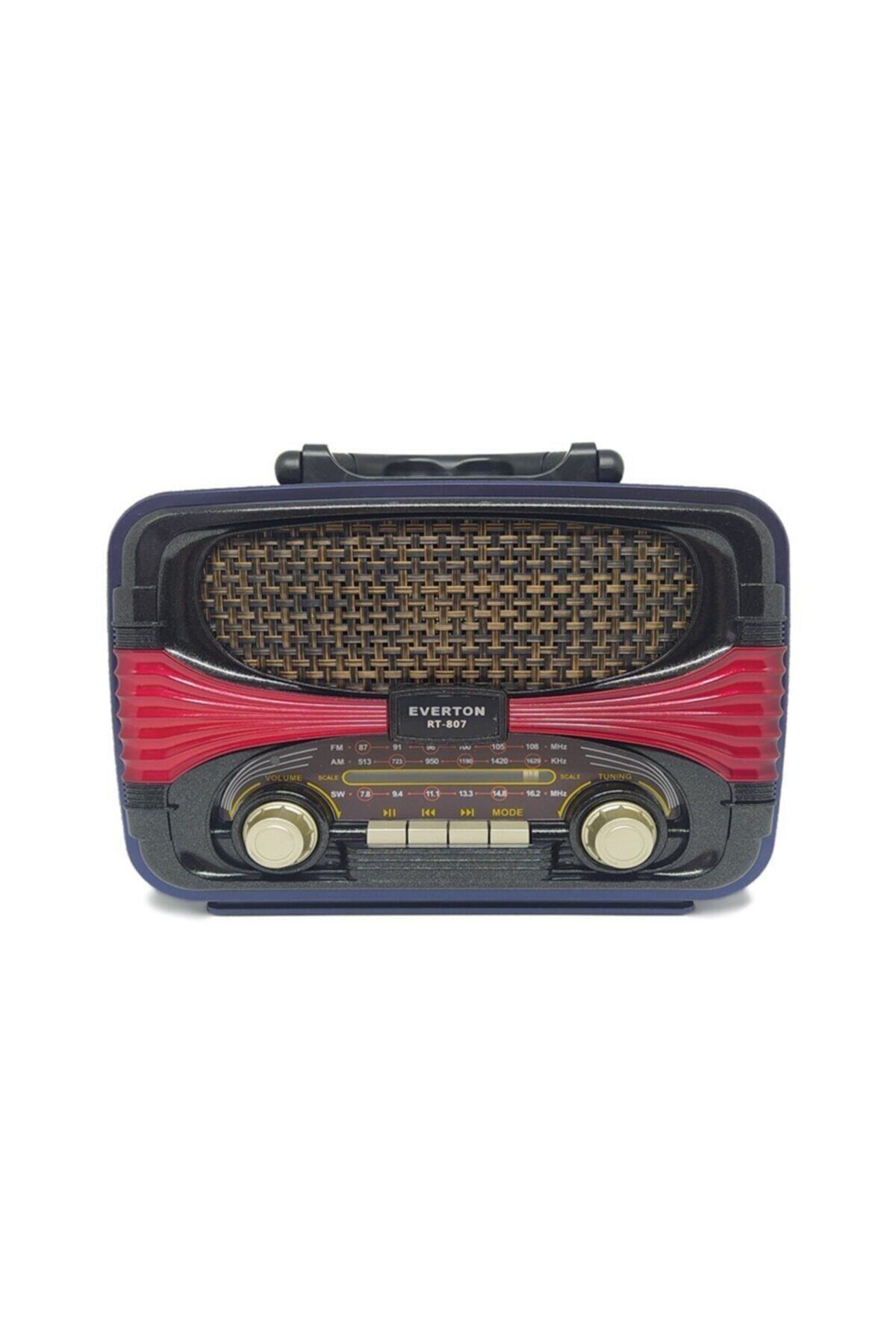 Everton Rt-807 Bluetoothlu Nostaljik Görünümlü Radio & Müzik Çalar