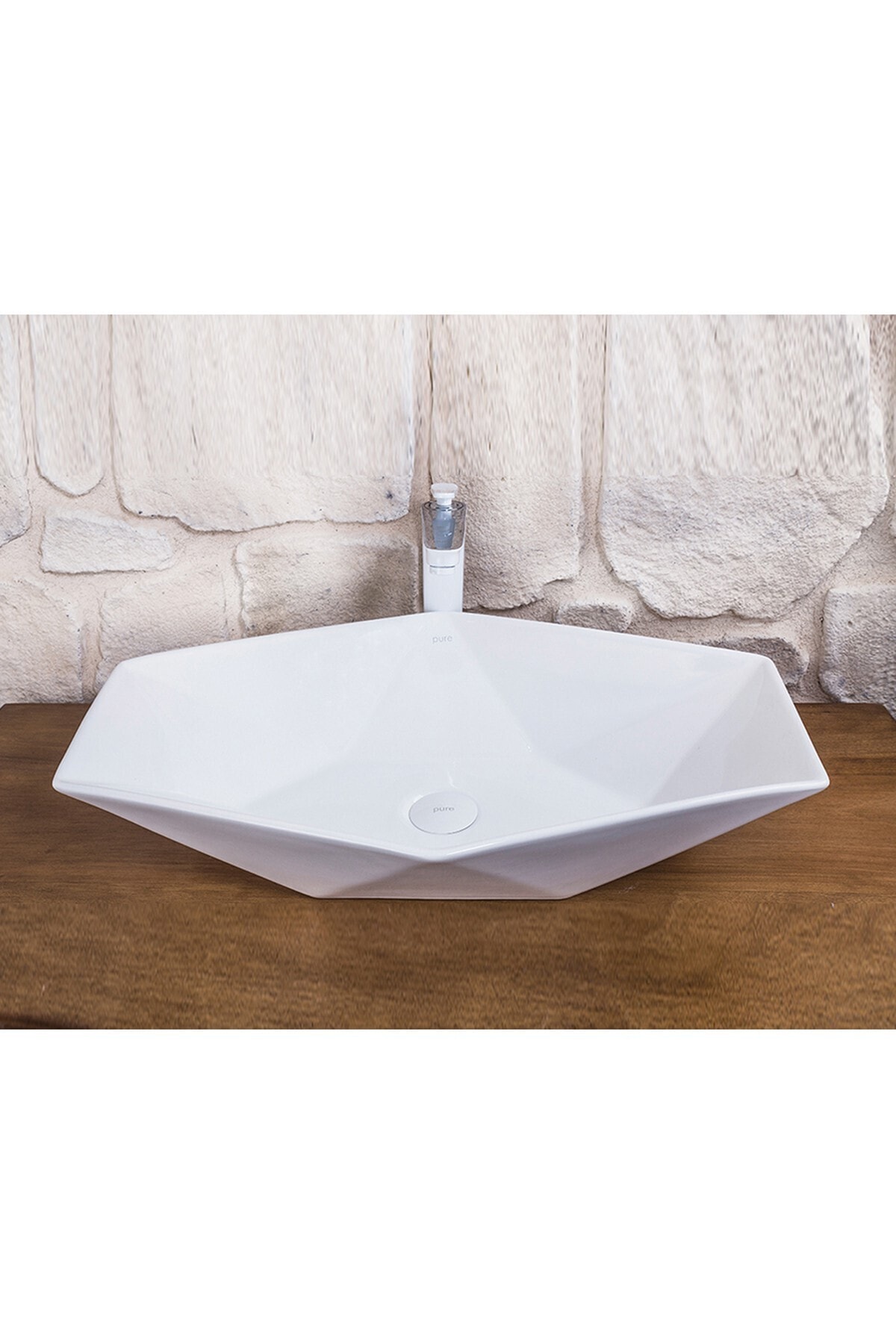 Pure Concept Beyaz Çanak Lavabo W-172