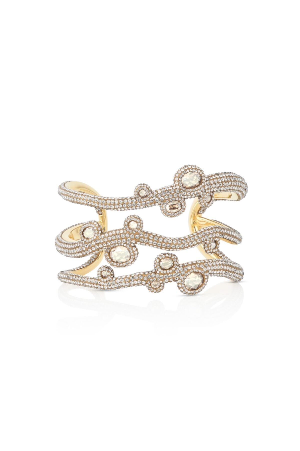 Swarovski 5569069 Bileklik Tigris-cuff Aw20 Grei-cry-gos M