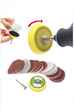 -gravür Makinası Için Mini Cırt Taban Ve 60 Adet Zımpara Seti Depolife-5cm Image 0