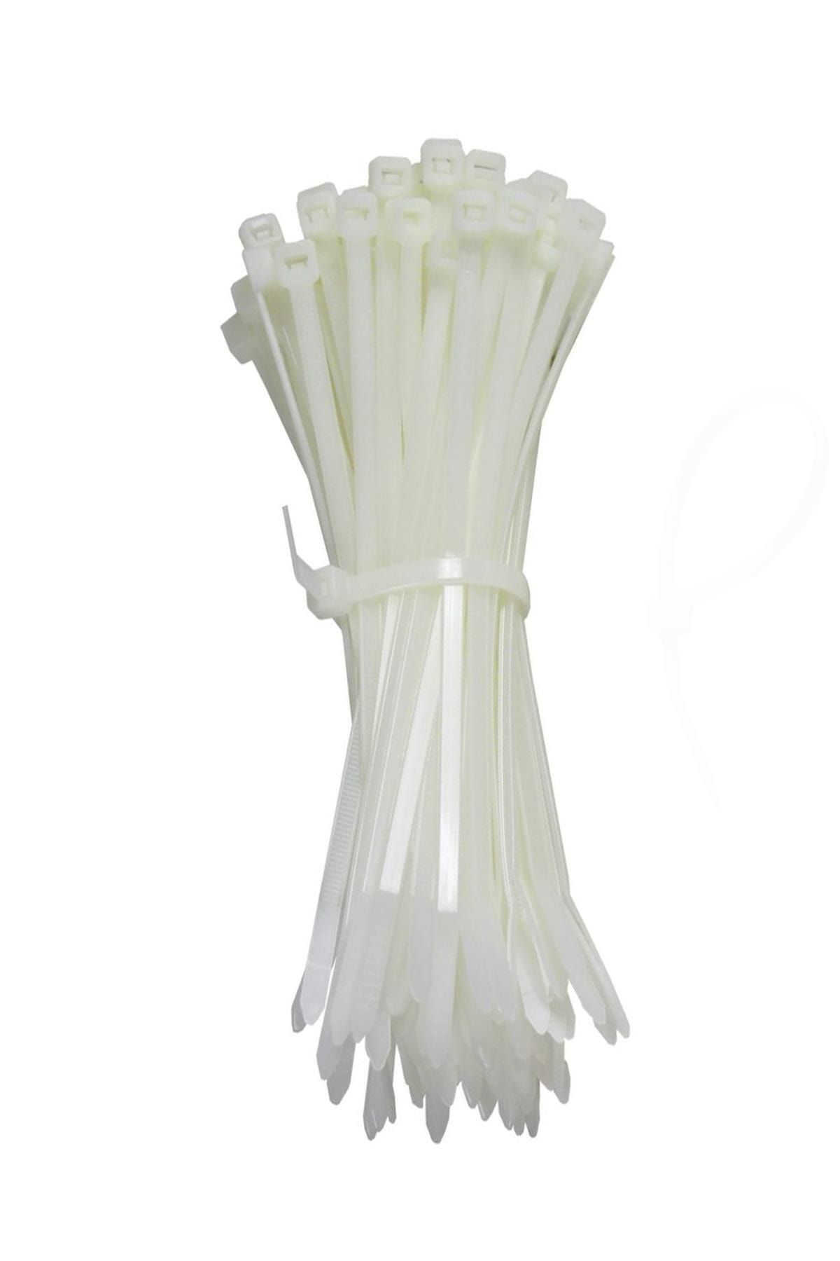 ekoset Kablo Bağı Plastik Cırt Kelepçe 4,8x250 mm Beyaz 1000 Adet