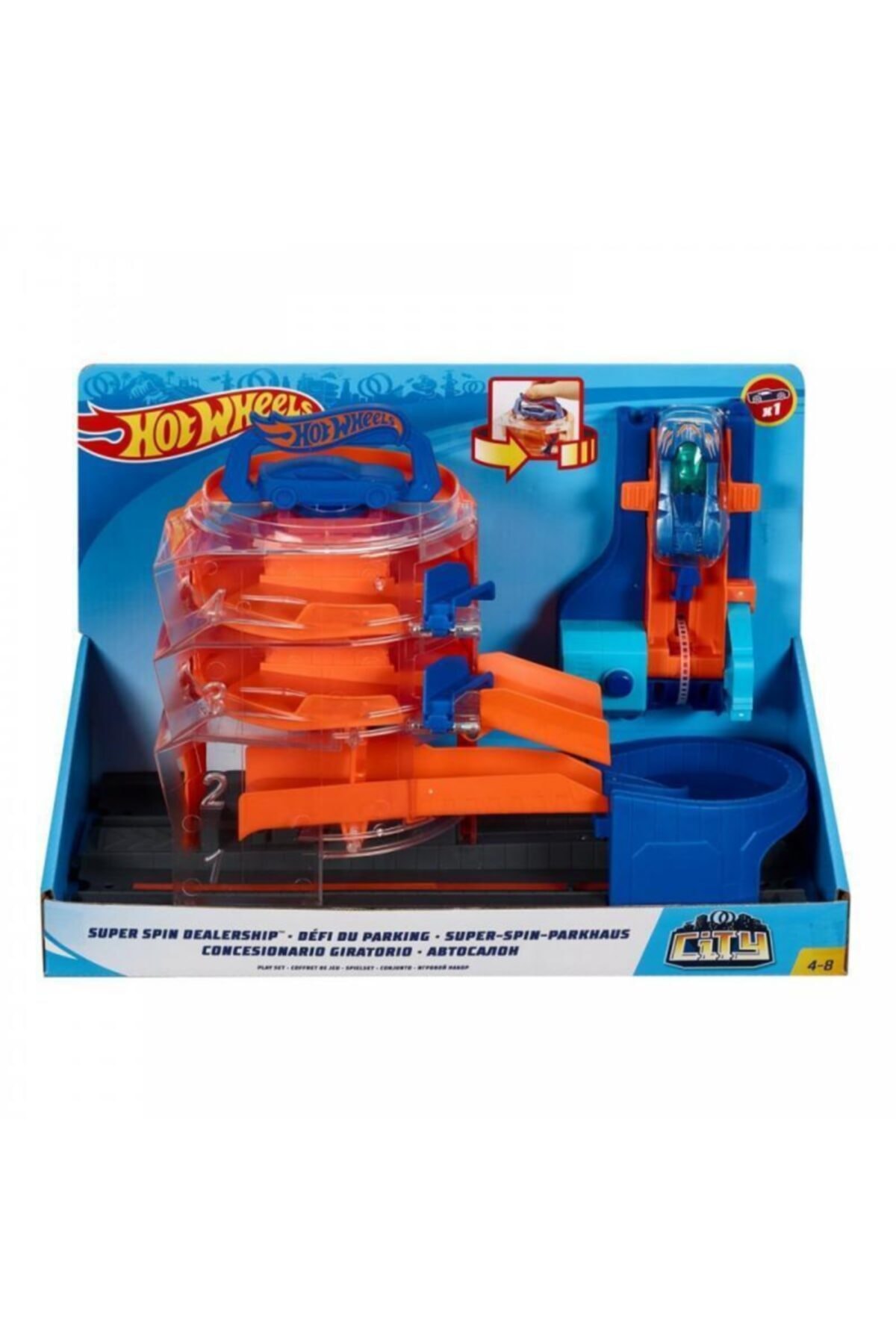 Hotwhells Hotwheels Parkurda Dönüş Macerası Seti 2