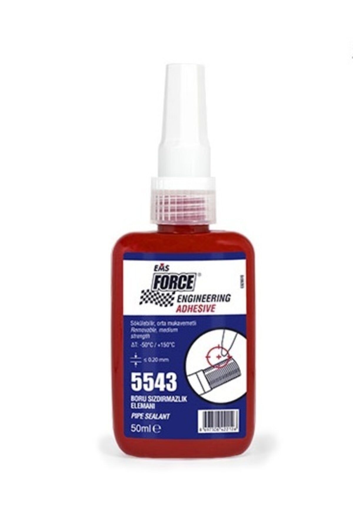 EMS FORCE Boru Sızdırmazlık Elemanı Sıvı Conta 50ml 5543