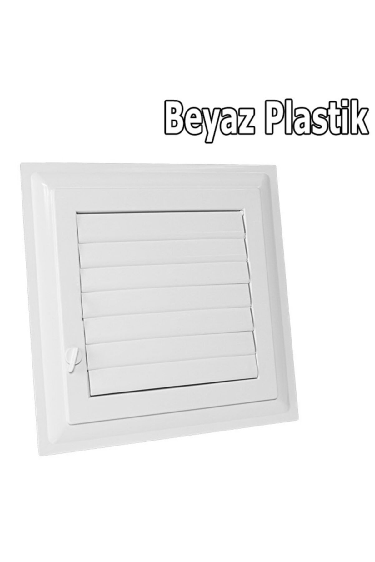 Process 50x60 Beyaz Plastik Banyo Wc Havalandırma Menfez Panjur