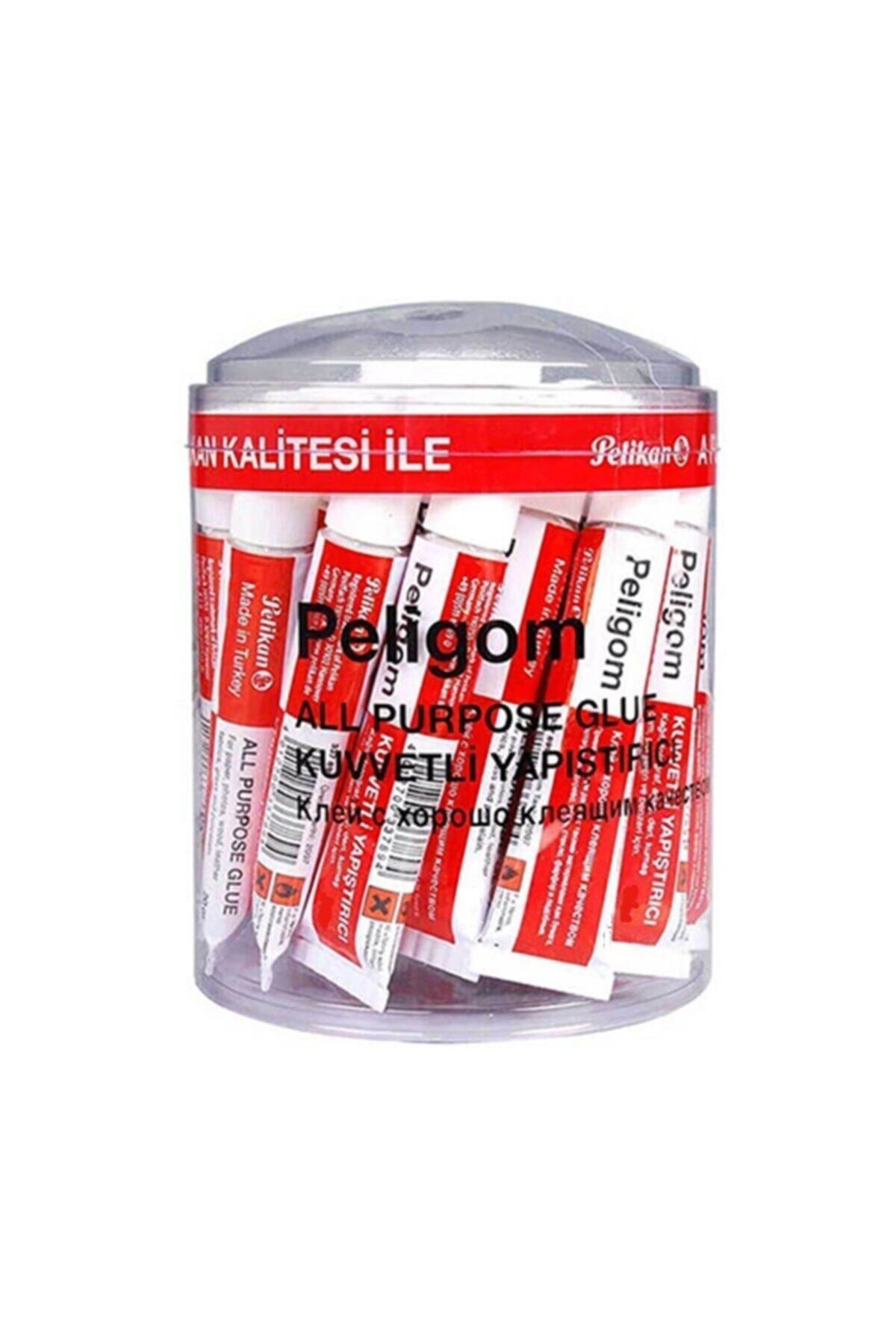 Pelikan 337884 Peligom No:3 Küçük 7 Gram Tüp Sıvı Yapıştırıcı (50 Li Paket) Pg337884sy07