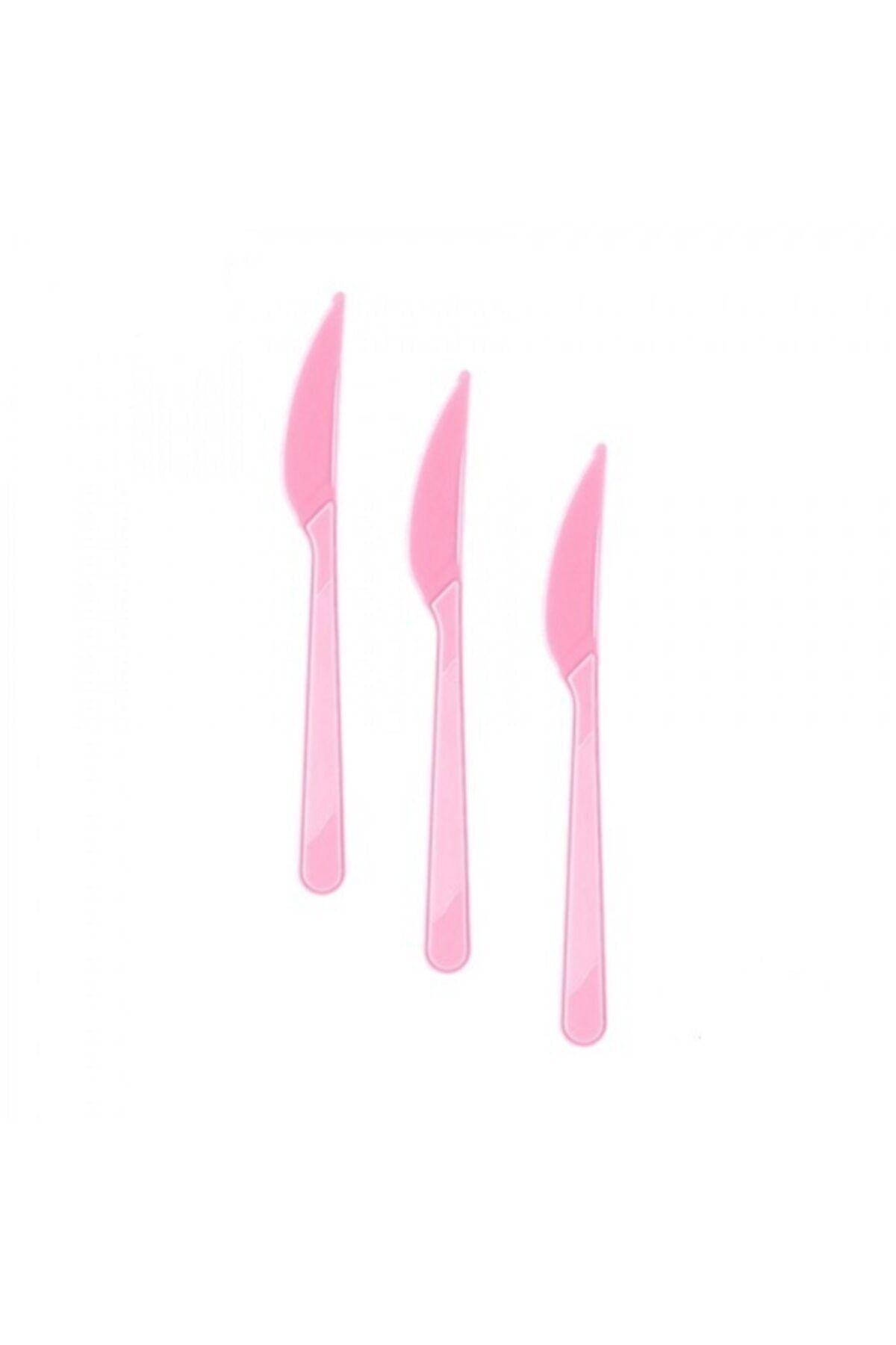 Partimarka Pembe 25li Plastik Bıçak