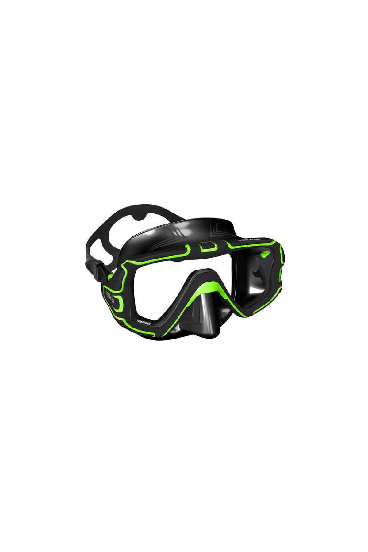 Mares Siyah Pure Edge Maske