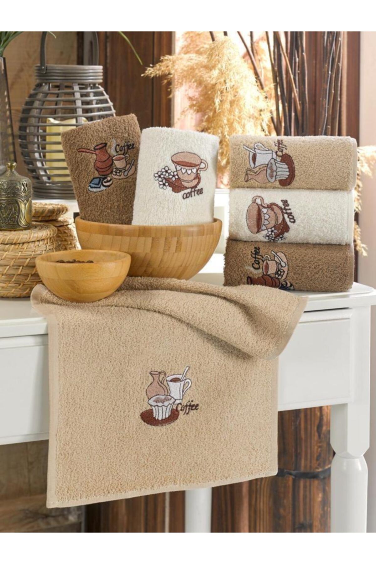 Luxury store kitchen linens