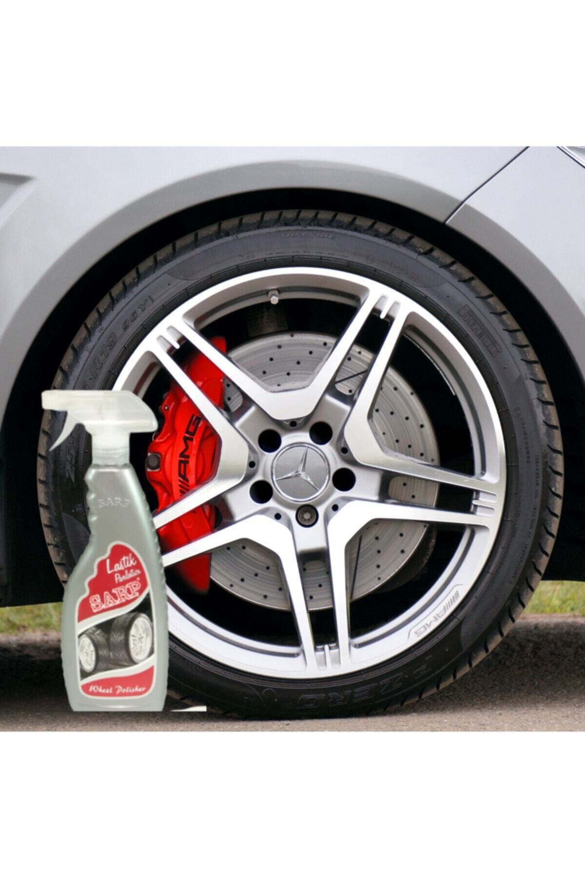 Sarp Araç Oto Lastik Parlatıcı 500 ml Sprey 2'li Set