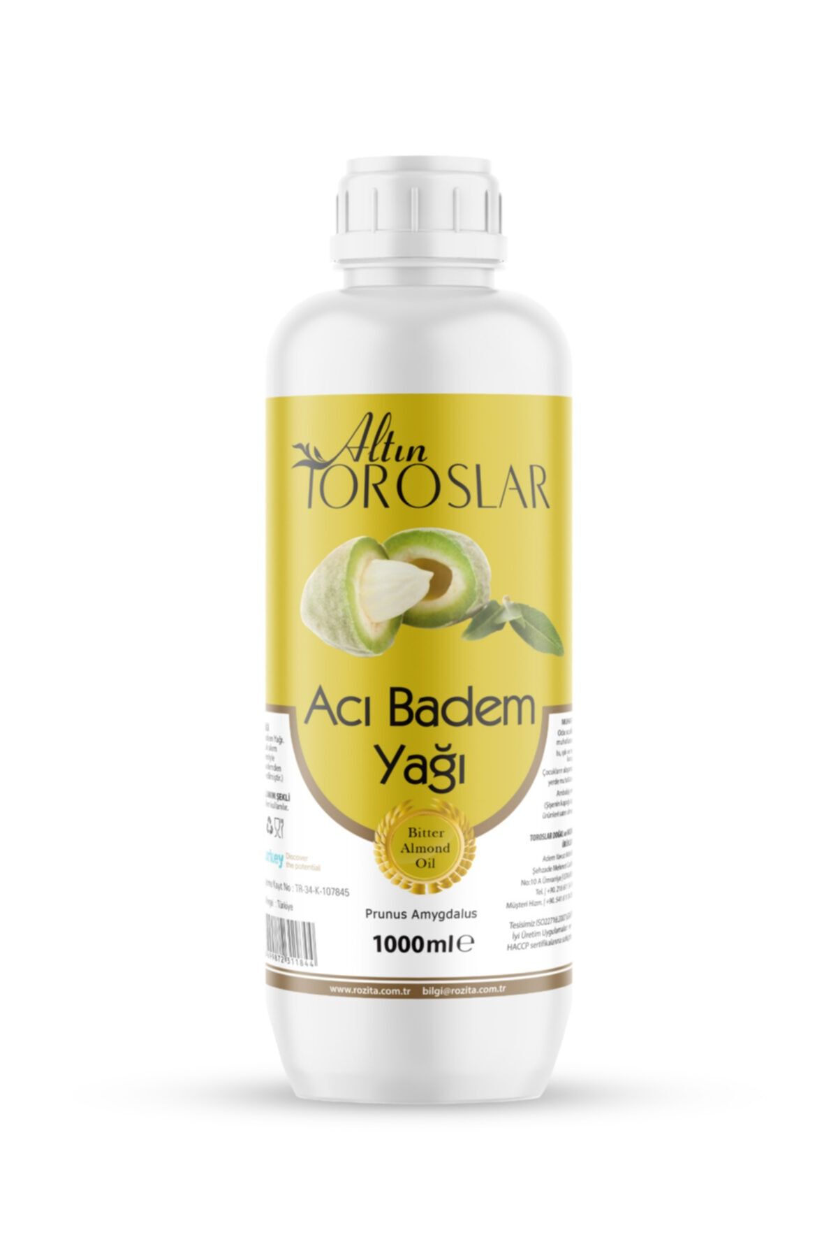 ALTIN TOROSLAR Acıbadem Yağı 1 Litre
