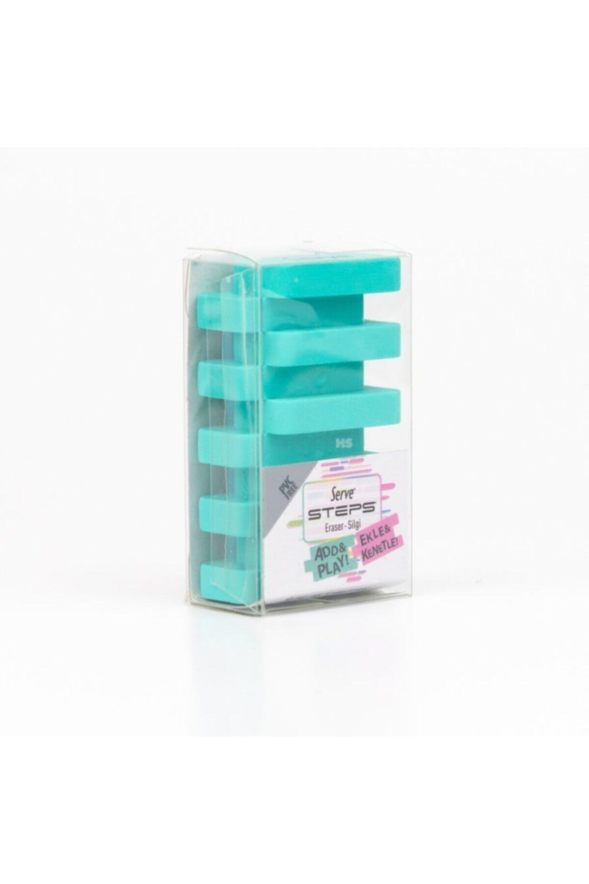 Serve Steps Silgi Pastel Nane Yeşili Tek
