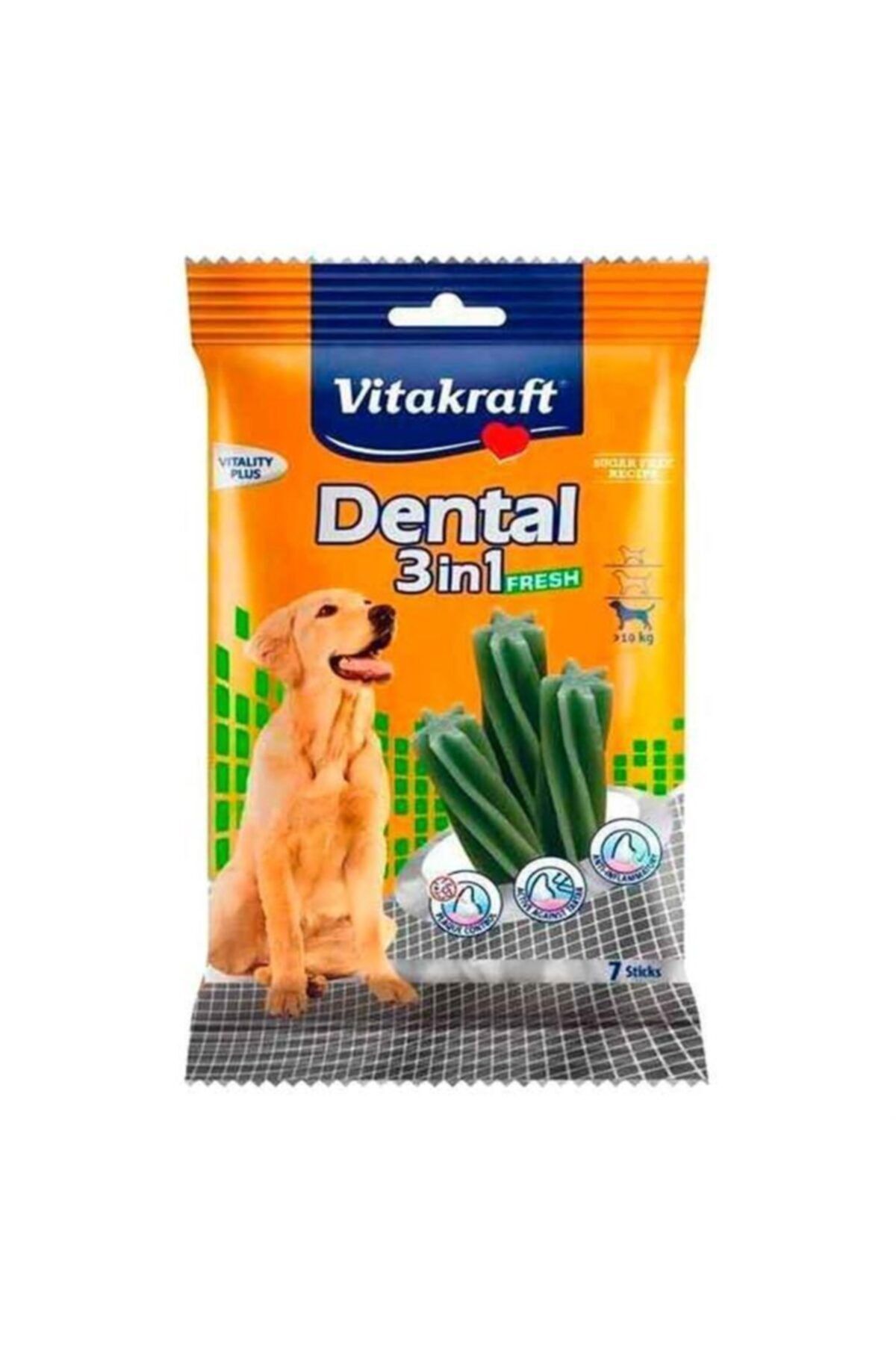 Vitakraft Mentollü Küçük Köpek Ödül Çubuk 7 parça 10 gr