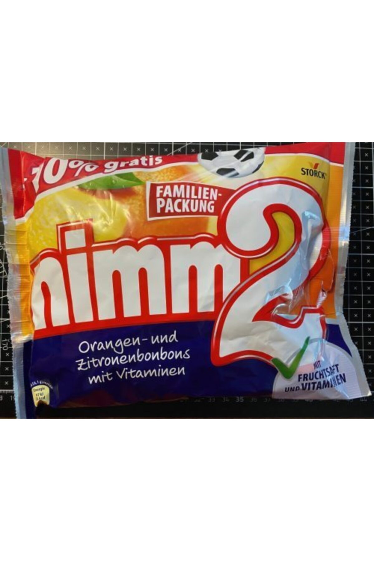 Storck Nimm2 Familienpackung Limon Portakal Şeker 429 gr