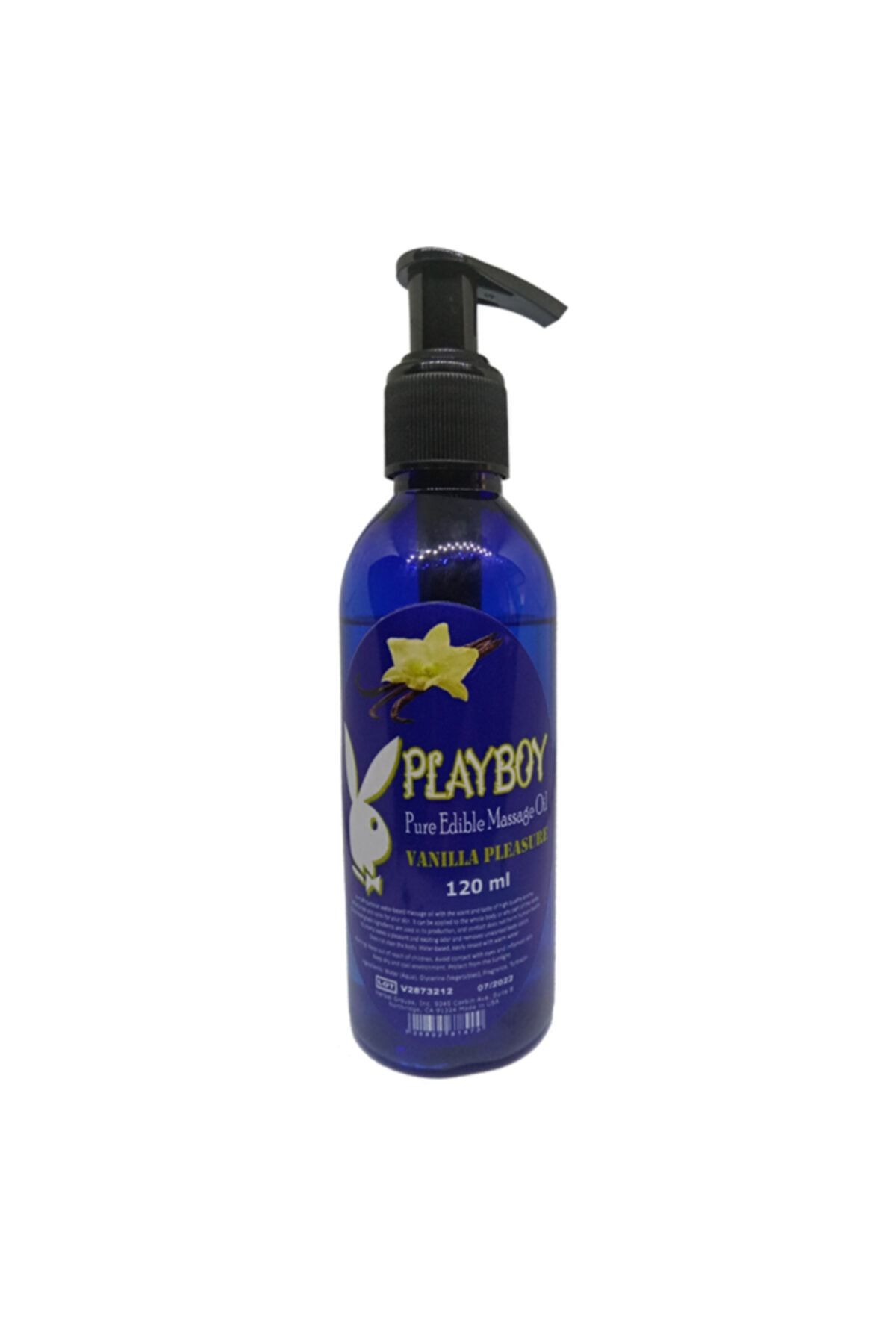 Playboy Pure Edible Massage Oil 120ml Vanilya Aromalı Masaj Yağı