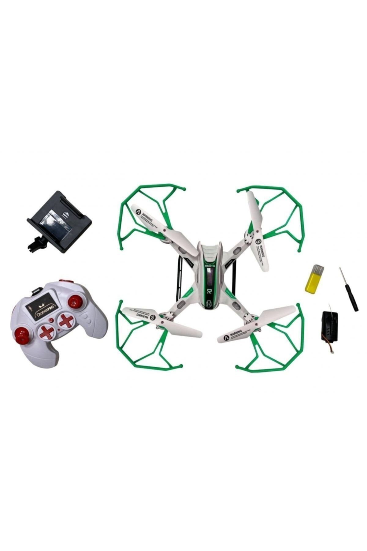 Phantom Sky Ch085w Wifi + Kamera 3d Led Işıklı Drone - Yeşil