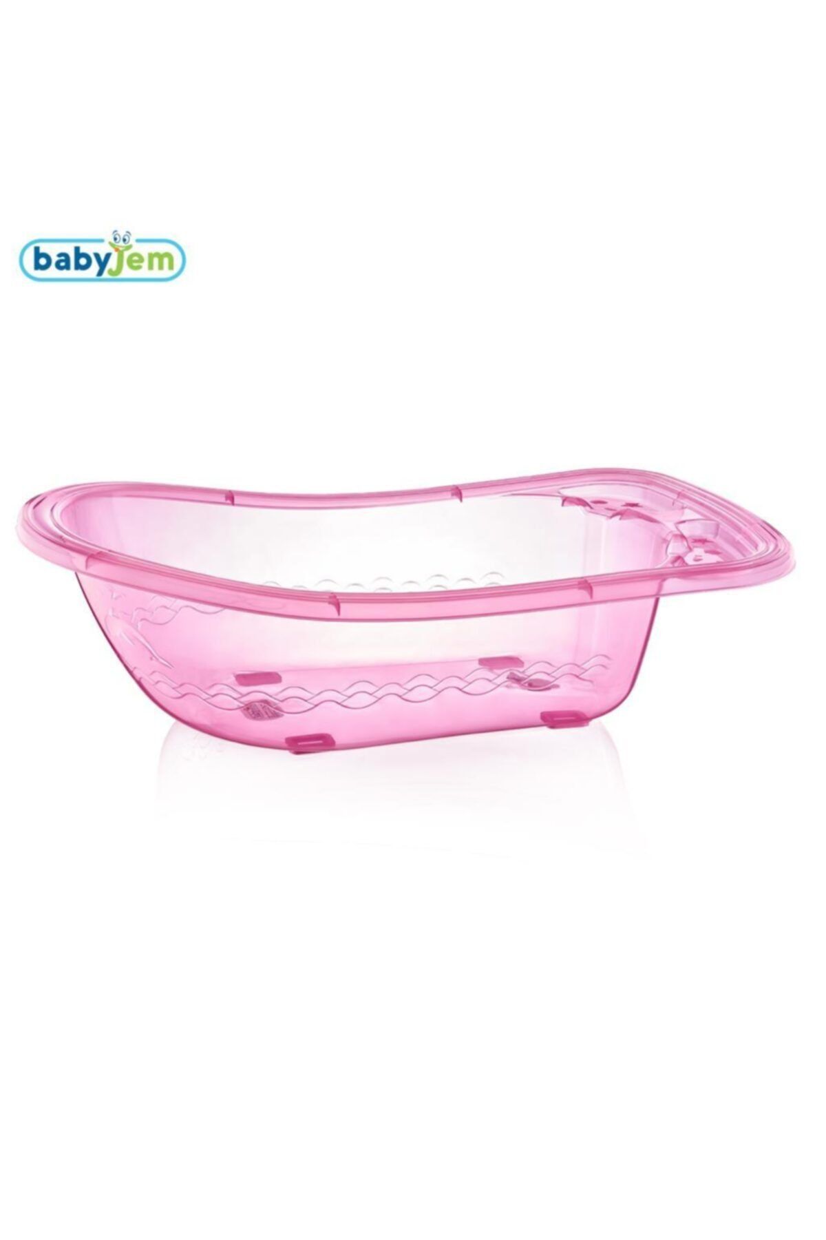 Babyjem Pembe Art-241 Giderli Büyük Bebek Banyo Küveti