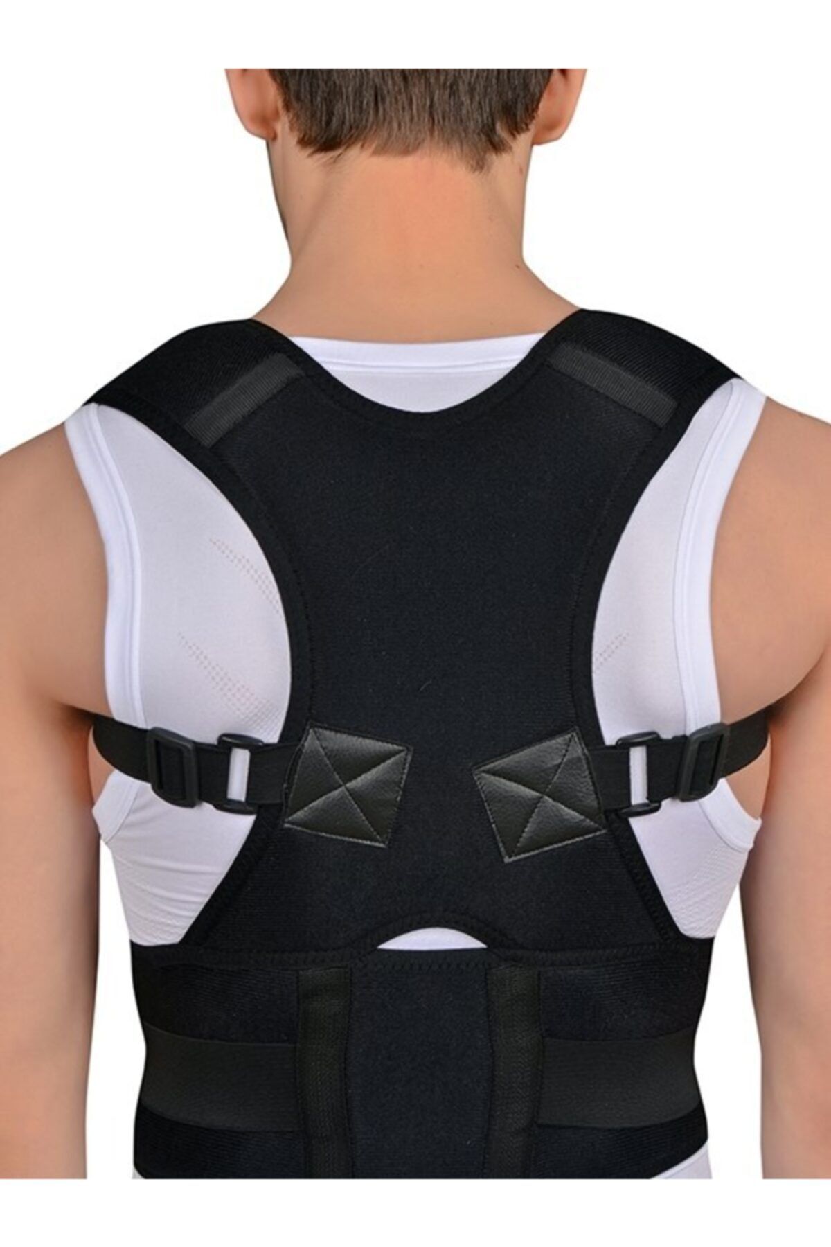 eryatex Unisex Siyah Dik Duruş Korsesi