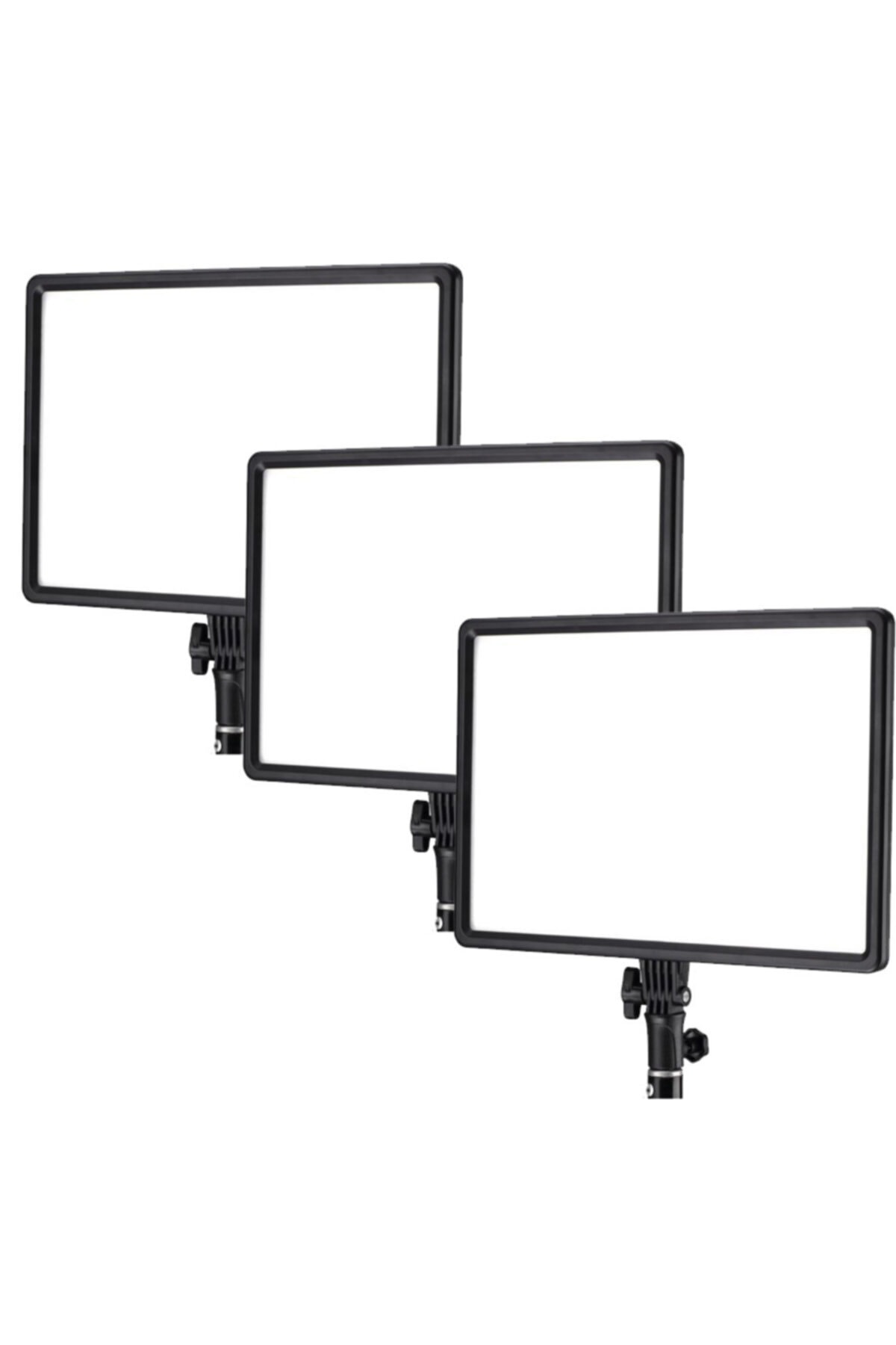 Visico Led-50a 3'lü Led Panel Işık Seti