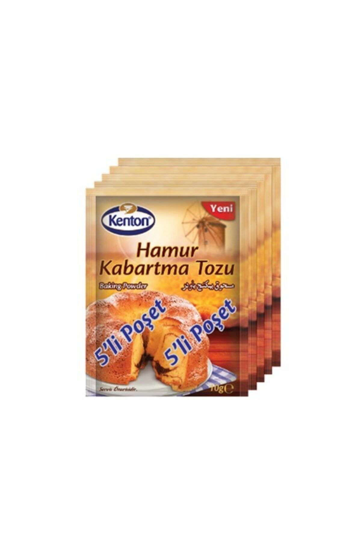 Kenton Hamur Kabartma Tozu 10 Gr 5li Paket