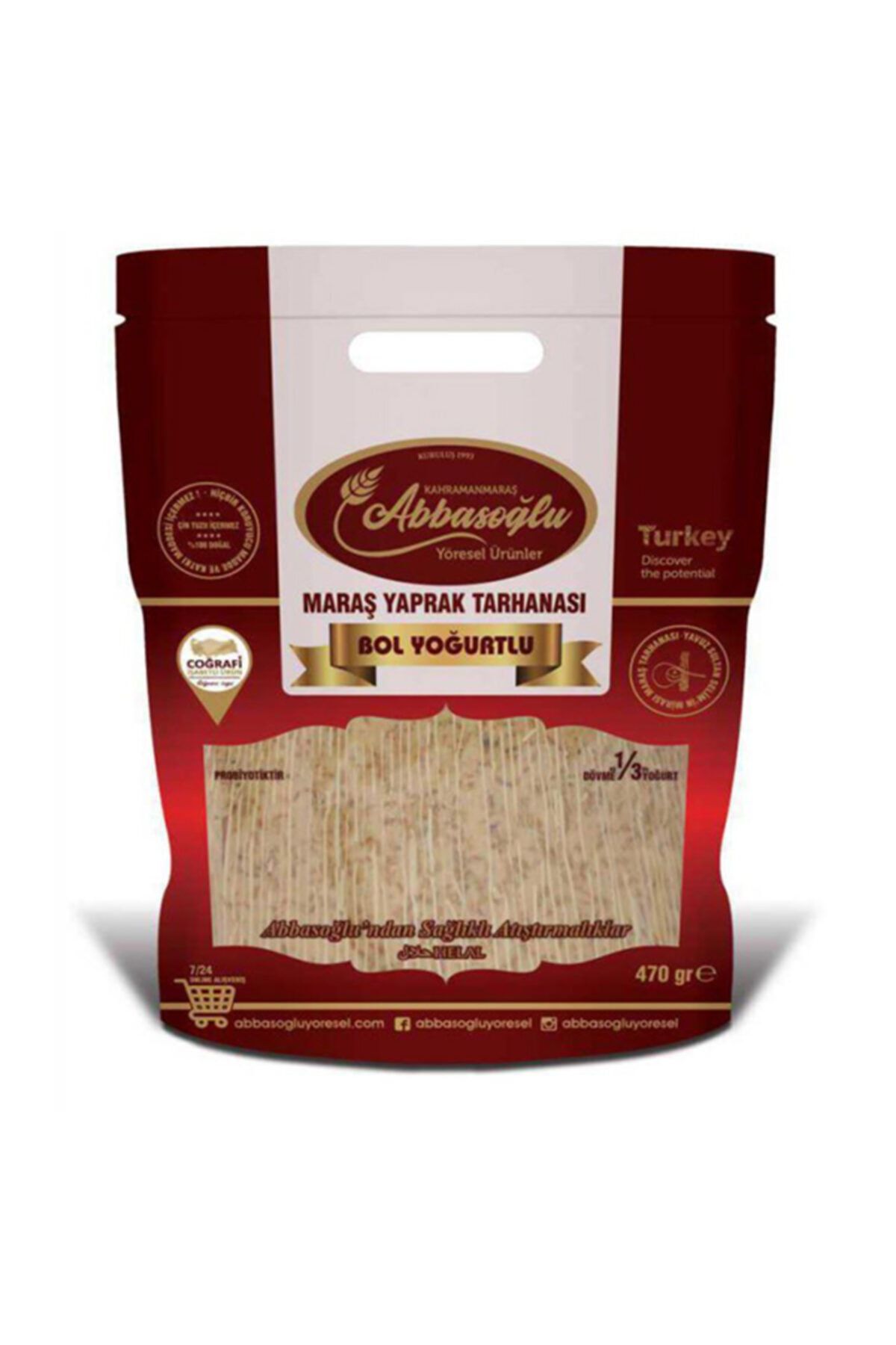 Abbasoğlu Bol Yoğurtlu Tarhana - 500 gr