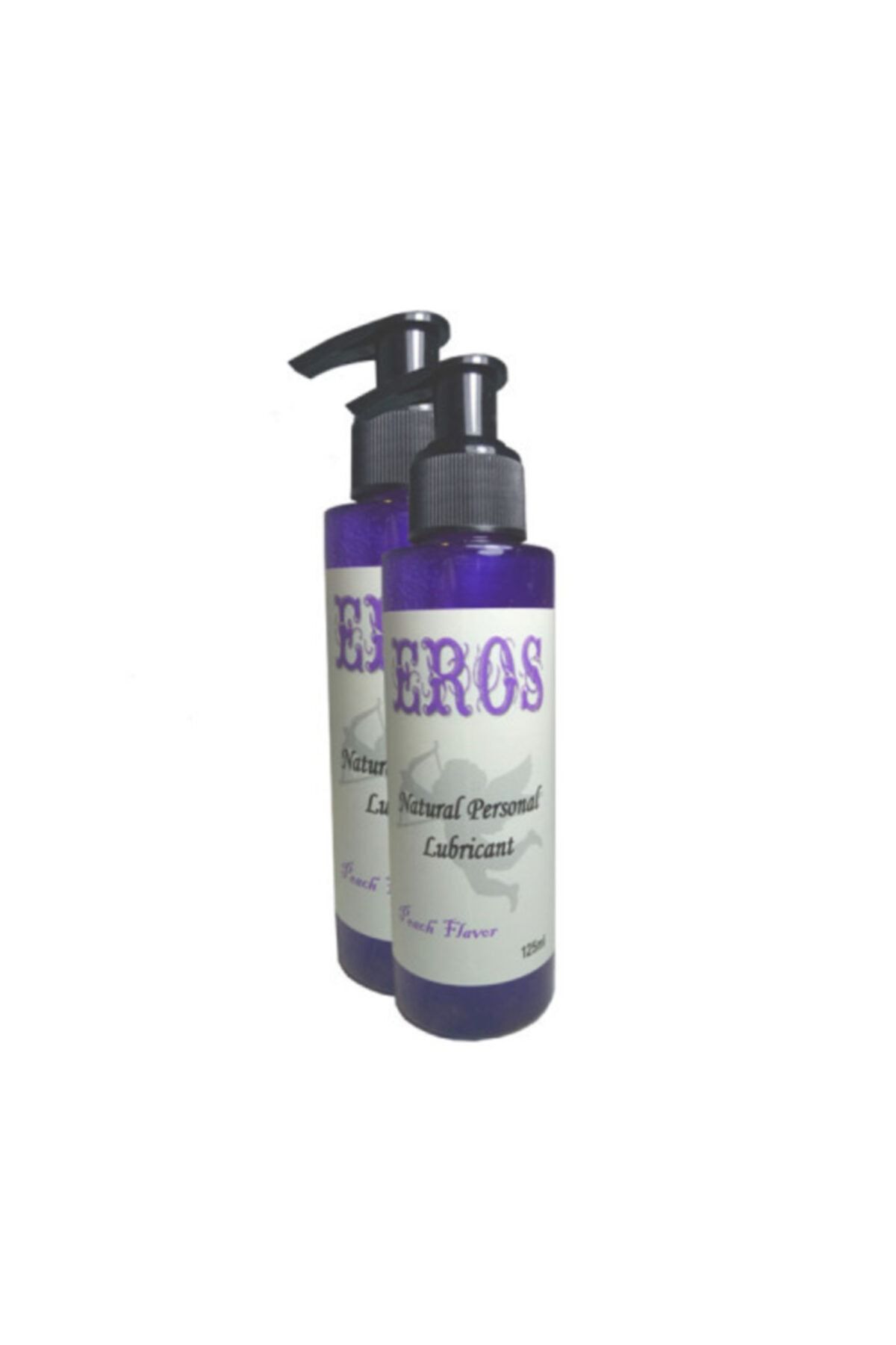 Eros Peach Flavor Natural Personal Lubricant 125ml Şeftali Aromalı Kayganlaştırıcı 2 Adet
