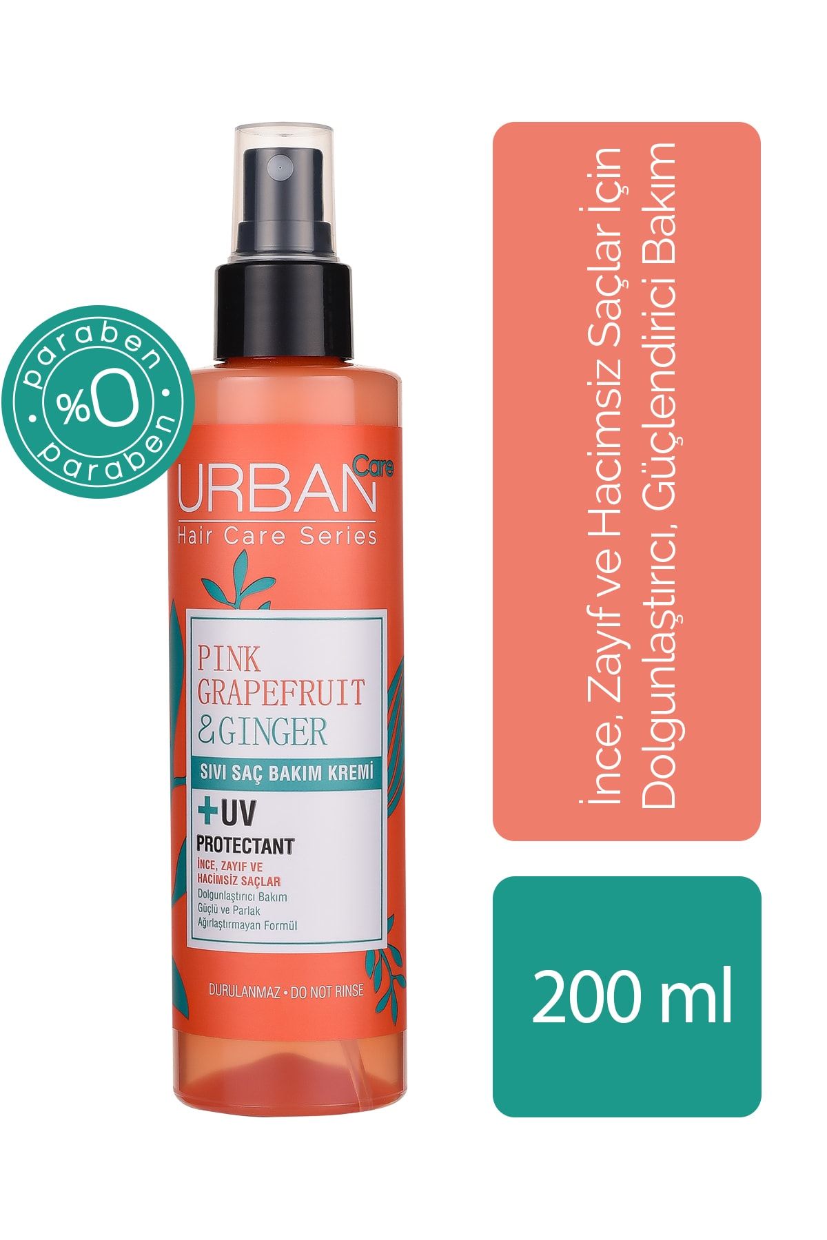 urban care pembe greyfurt zencefil iceren dolgunlastirici sac kremi 200 ml fiyati yorumlari trendyol