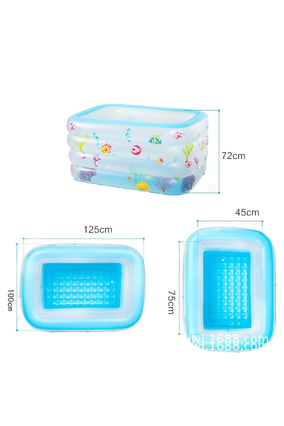 firsat oyuncak tabani sismeli bebek havuzu derin havuz 125x100x72 cm fiyati yorumlari trendyol