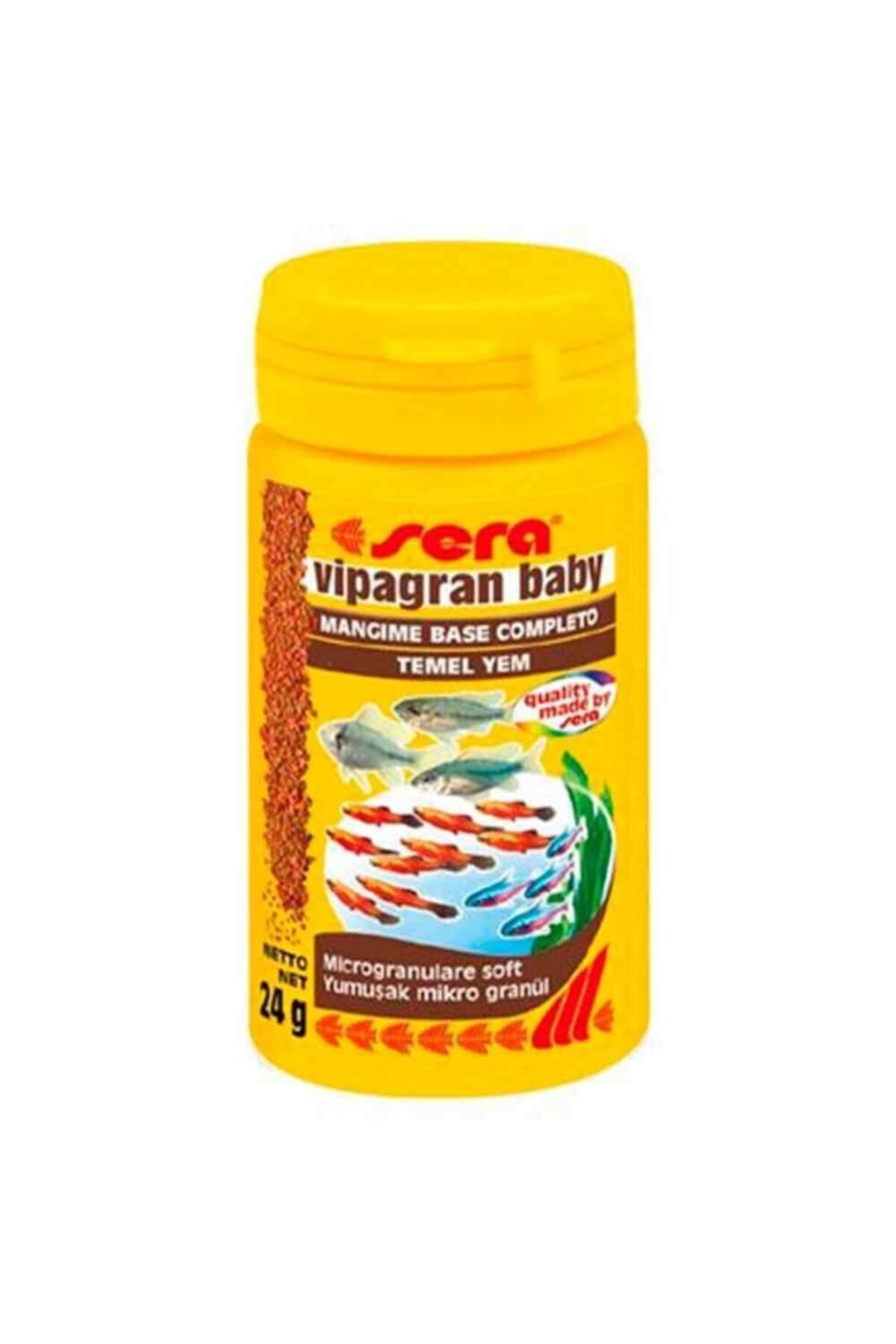 SERA Vipagran Baby Granül Yavru Balık Büyütme Yemi 50 Ml