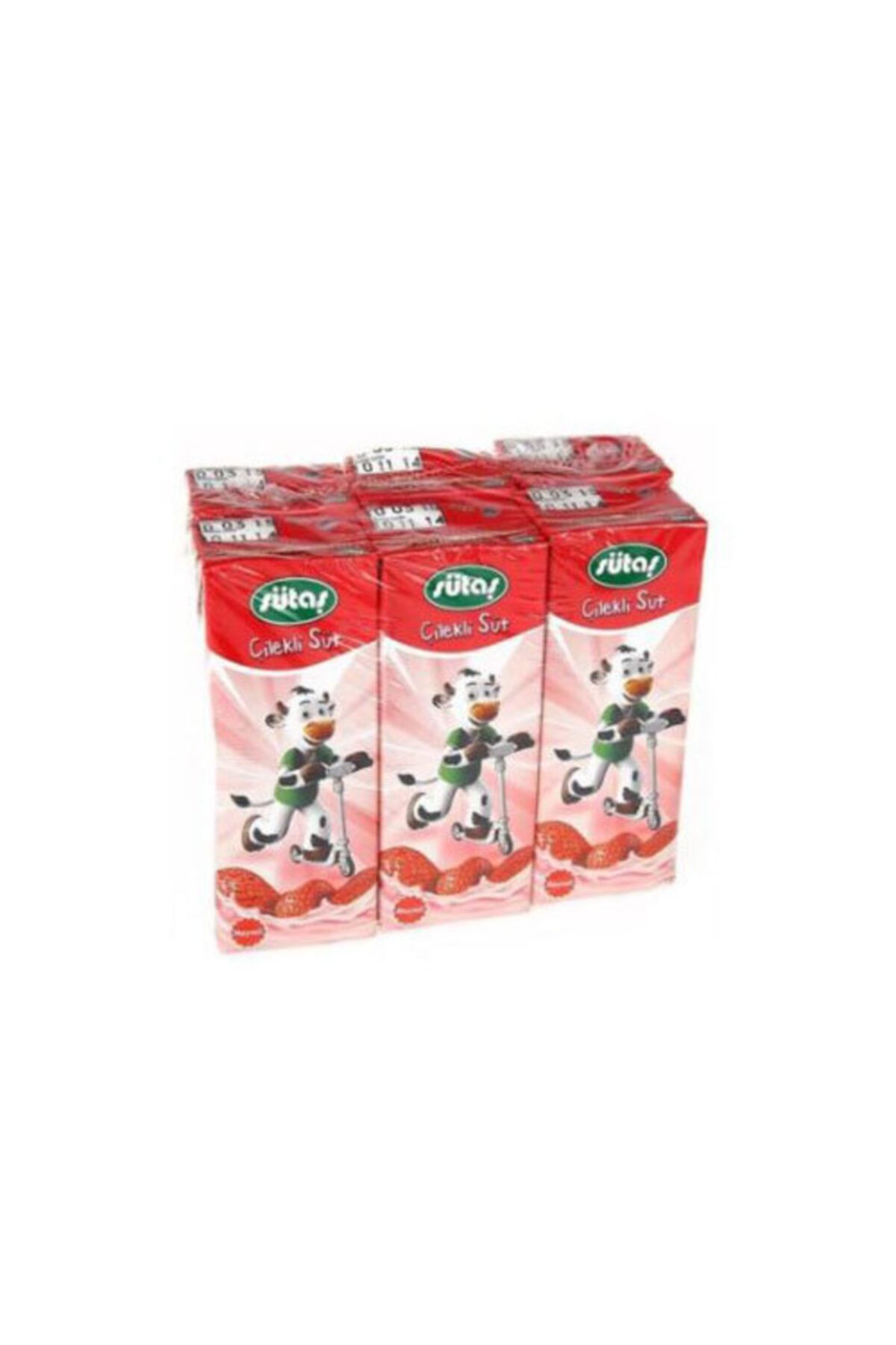 İçim Sütaş Çilekli Süt 6*200 Ml Std