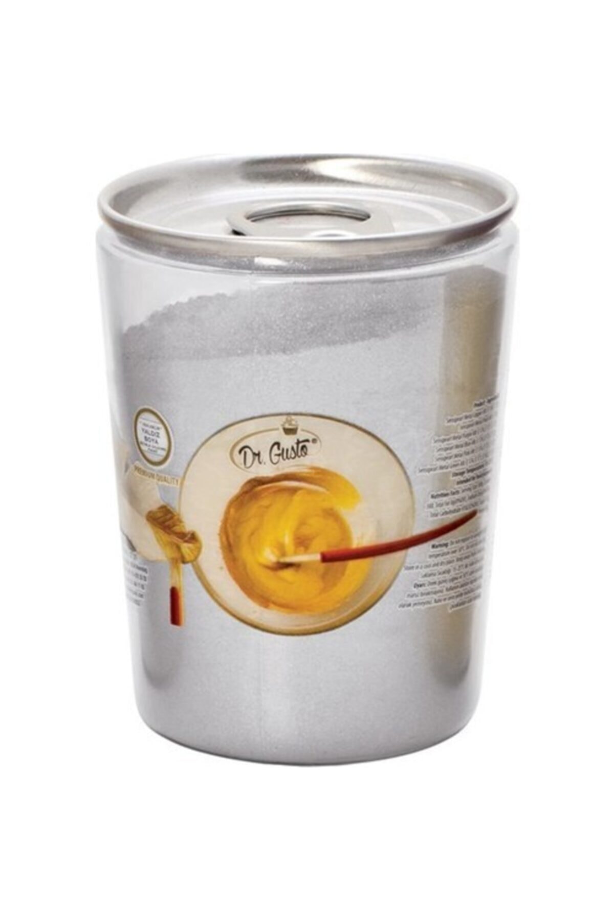 Dr. Gusto Dr Gusto Yenilebilir Metalik Gümüş Gıda Simi 40 gr