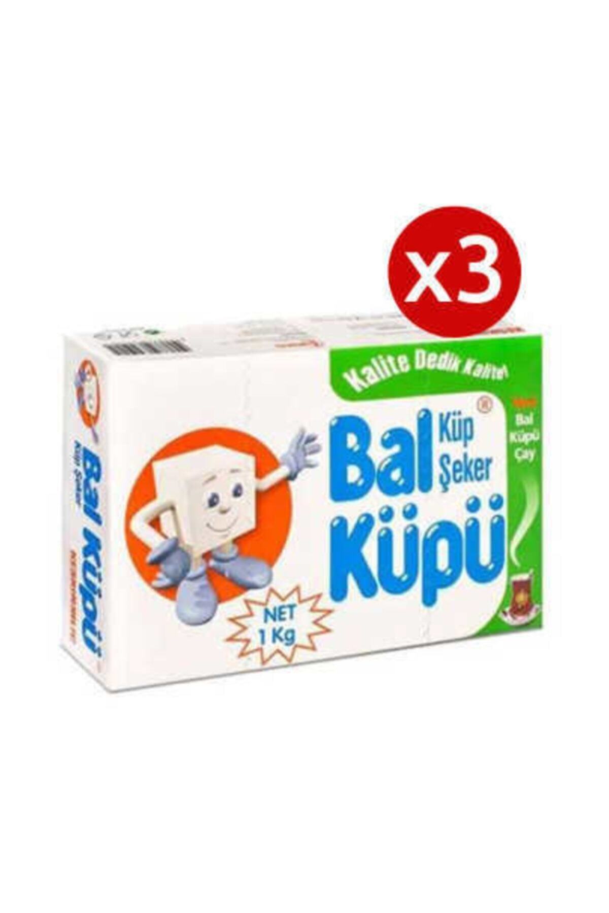 Bal Küpü 3 Adet Balküpü Kesme Şeker 1000gr 360lı