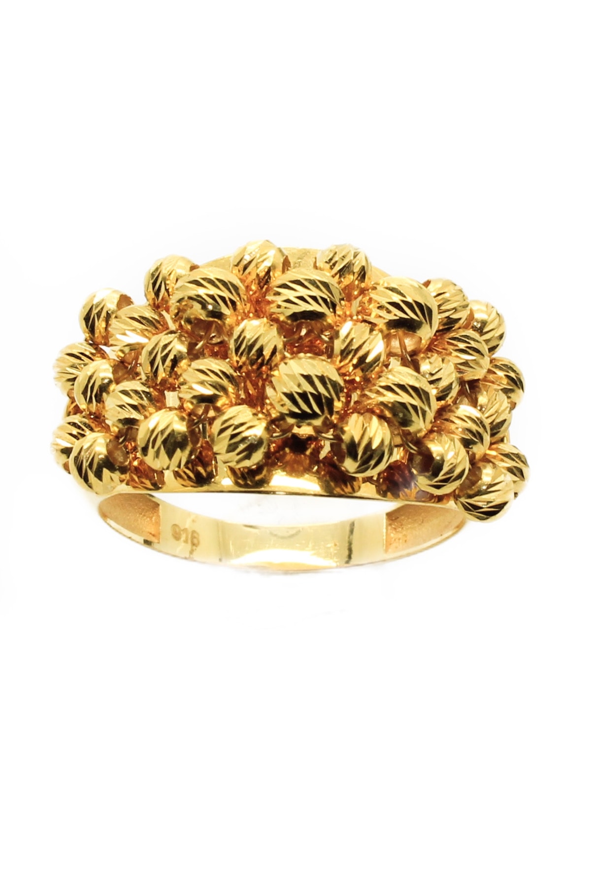 CiGOLD 22 Ayar Taşsız Fantezi Yüzük 18k2yzk0617055520