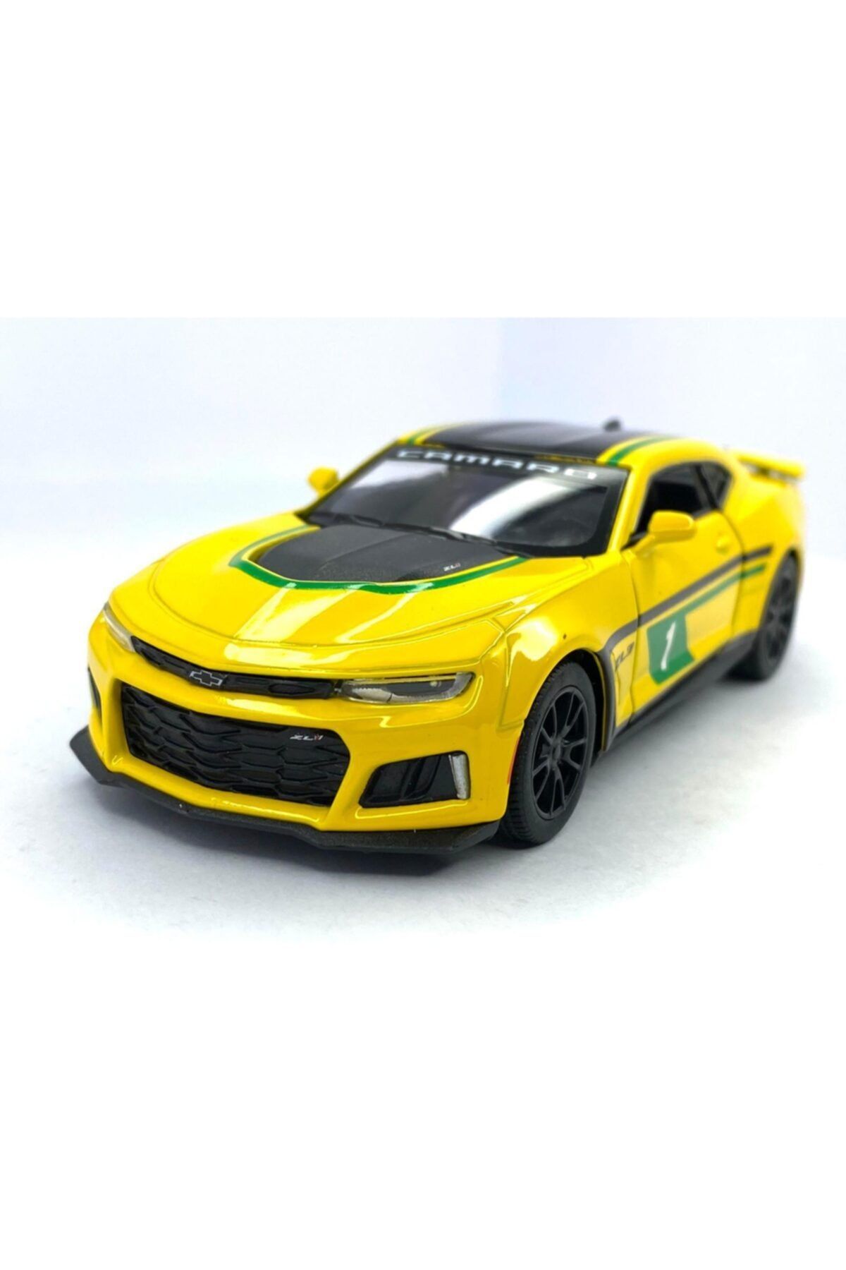 Kinsmart 2017 Chevrolet Camaro Zl1 (modifiyeli) - Çek Bırak 5inch. Lisanslı Model Araba, Oyuncak Araba