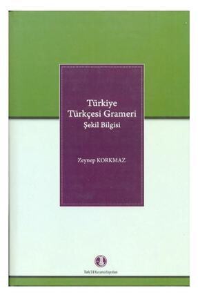 Türk Dil Kurumu Yayınları Türkiye Türkçesi Grameri Şekil Bilgisi - Zeynep Korkmaz Image 0