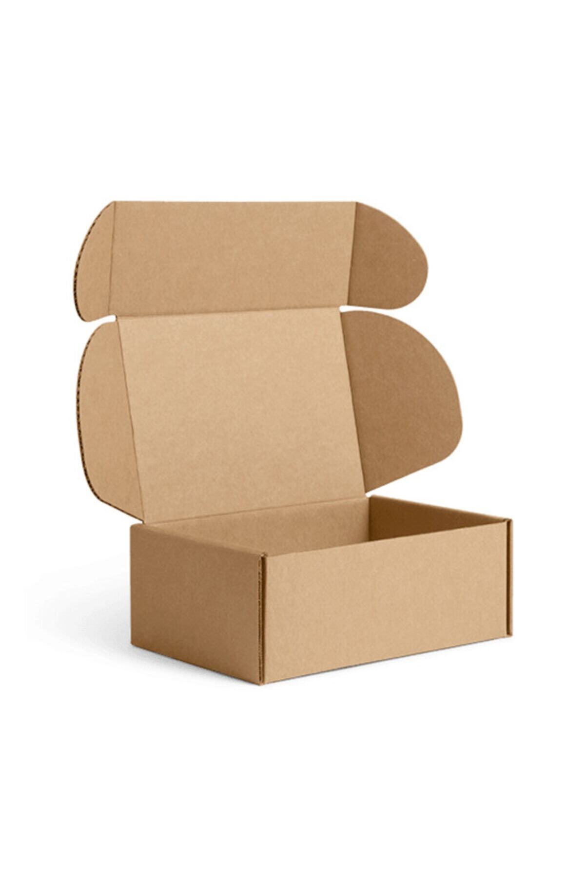 MERCAN OLUKLU MUKAVVA AMBALAJ E Ticaret Nakliye Kutusu 20×12,5×5,5 Cm (25 ADET)