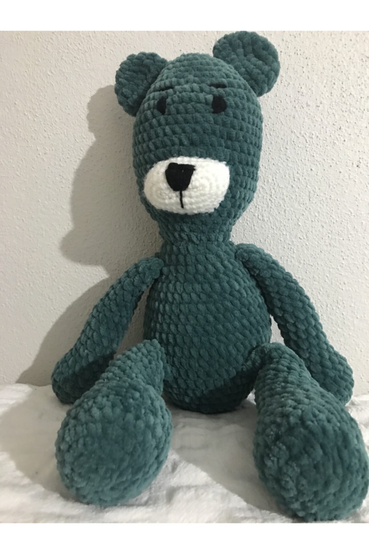 Eren Oyuncak Amigurumi Kadife El Örmesi Ayıcık